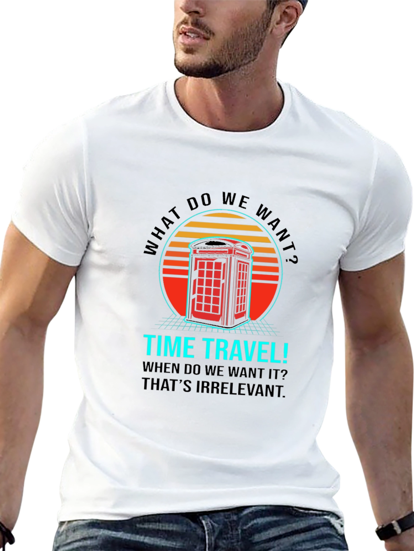 Time Travel T-Shirt - Retro Design