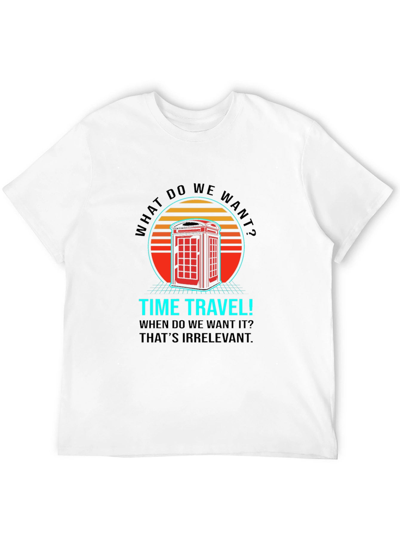 Time Travel T-Shirt - Retro Design