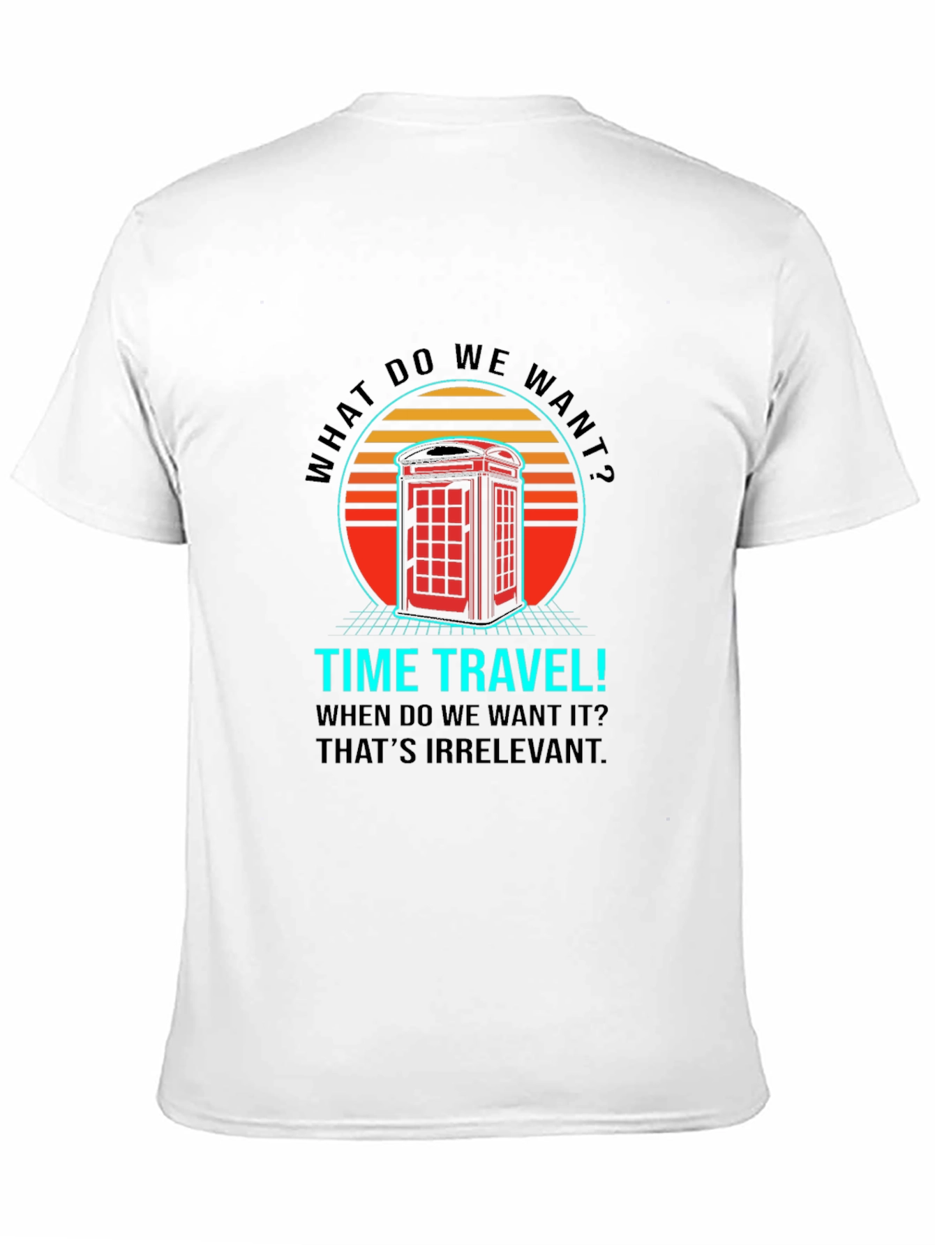 Time Travel T-Shirt - Retro Design