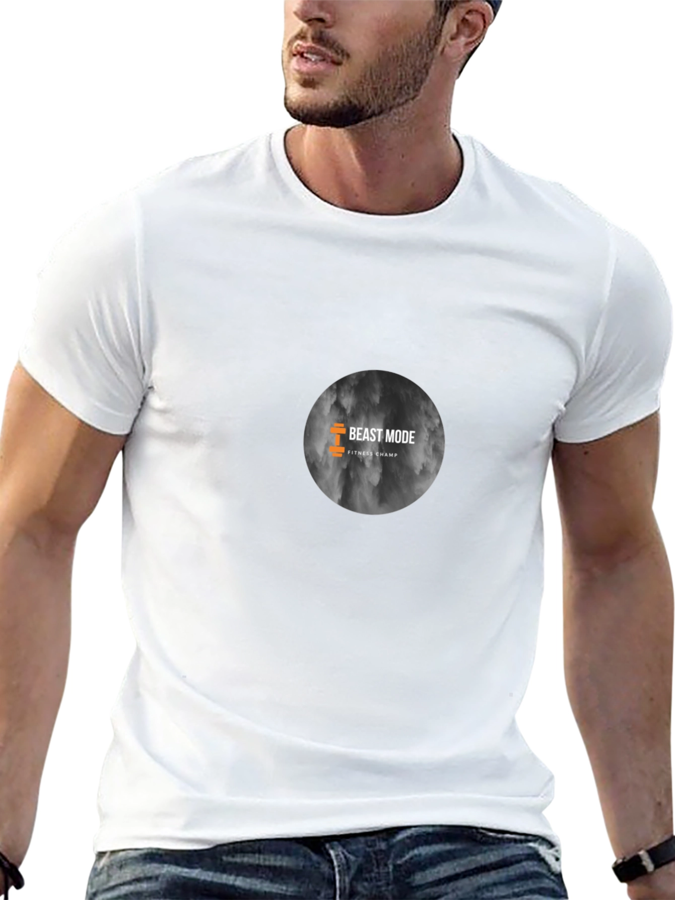 Beast Mode Fitness Champ Black T-Shirt