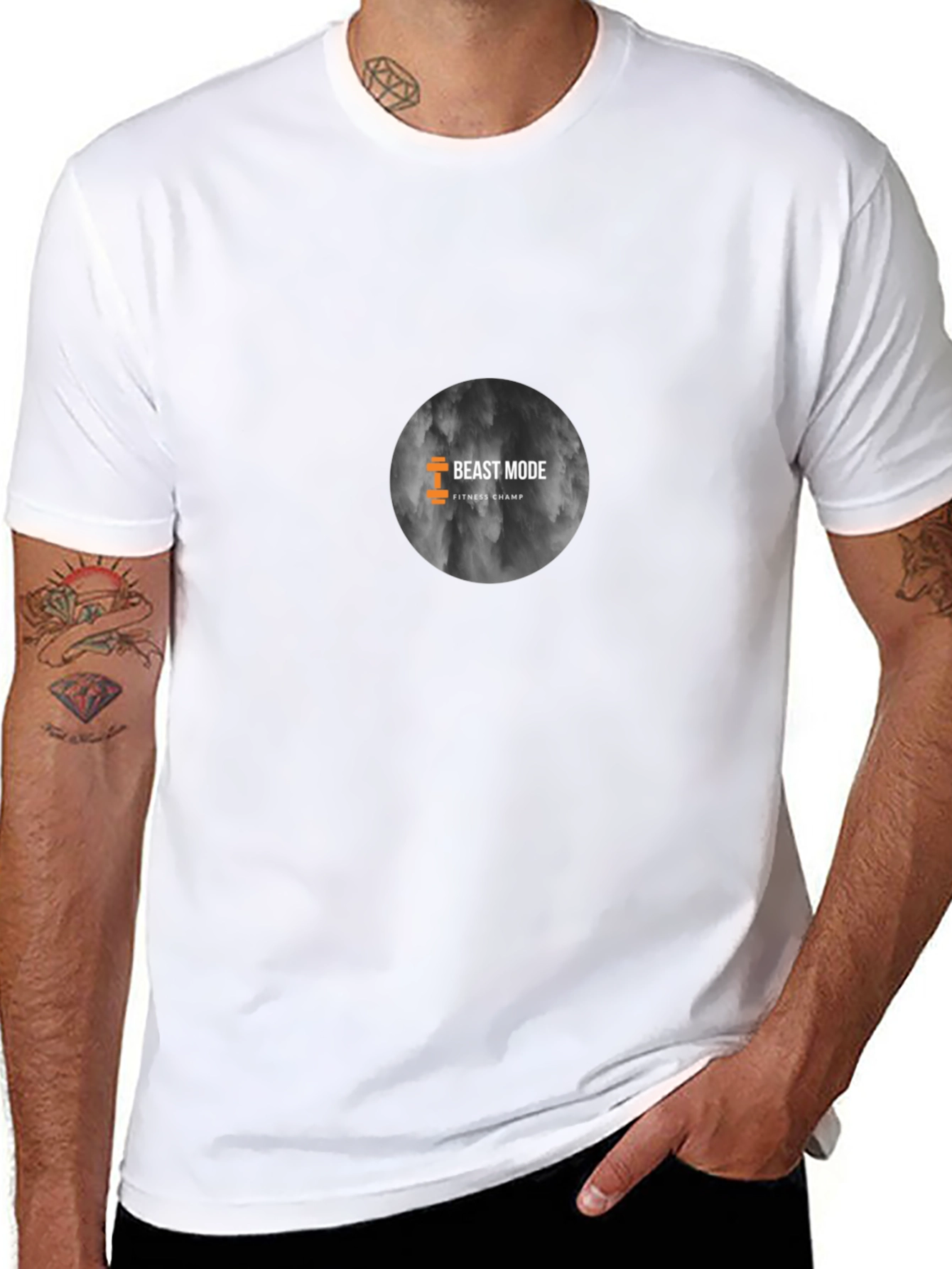 Beast Mode Fitness Champ Black T-Shirt