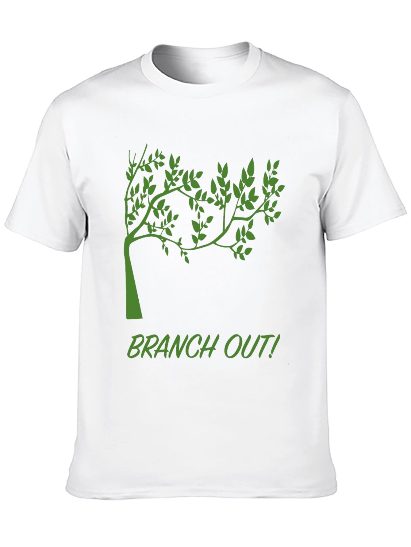 Branch Out Black T-Shirt - Nature Inspired Tee