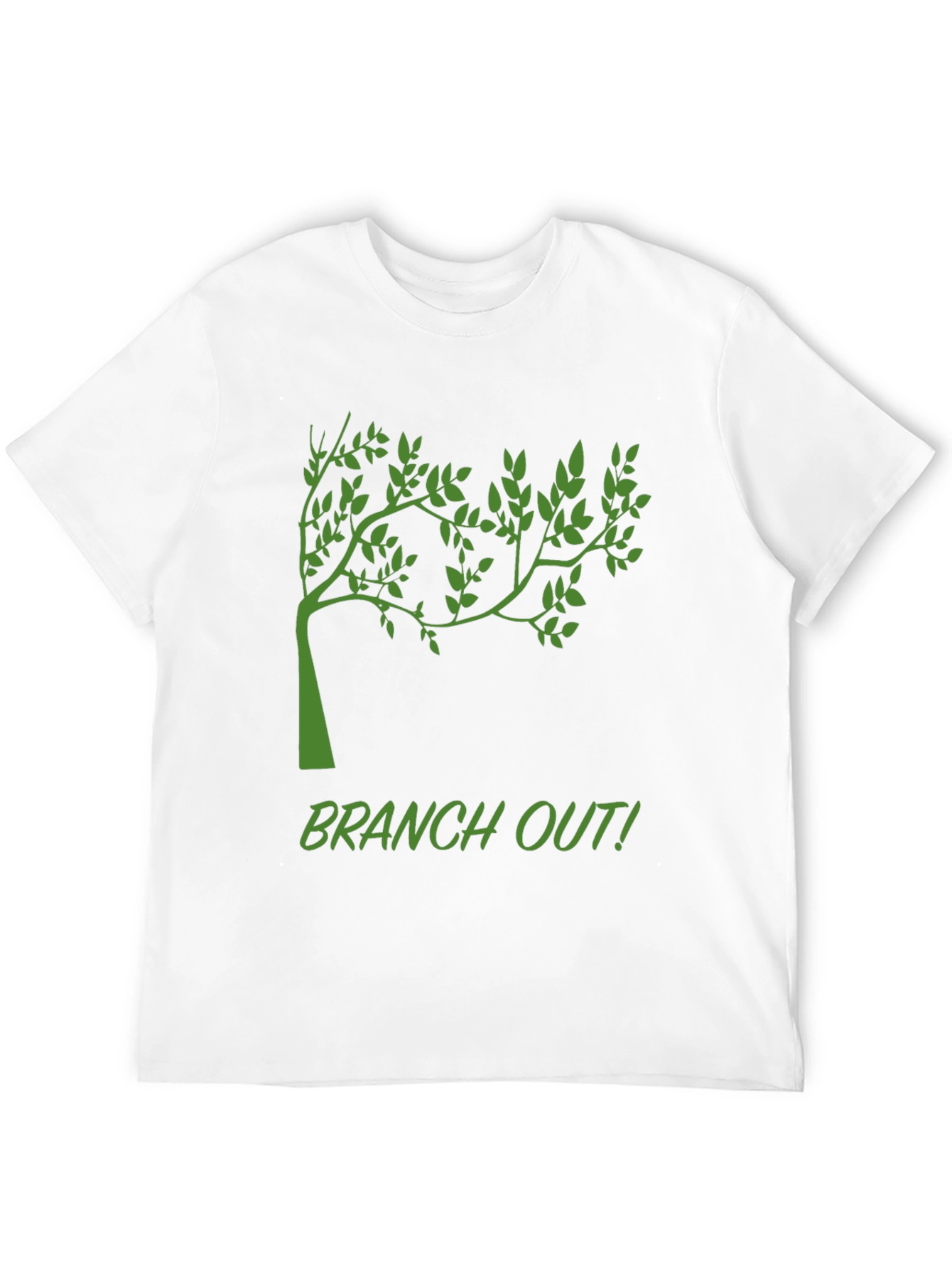 Branch Out Black T-Shirt - Nature Inspired Tee