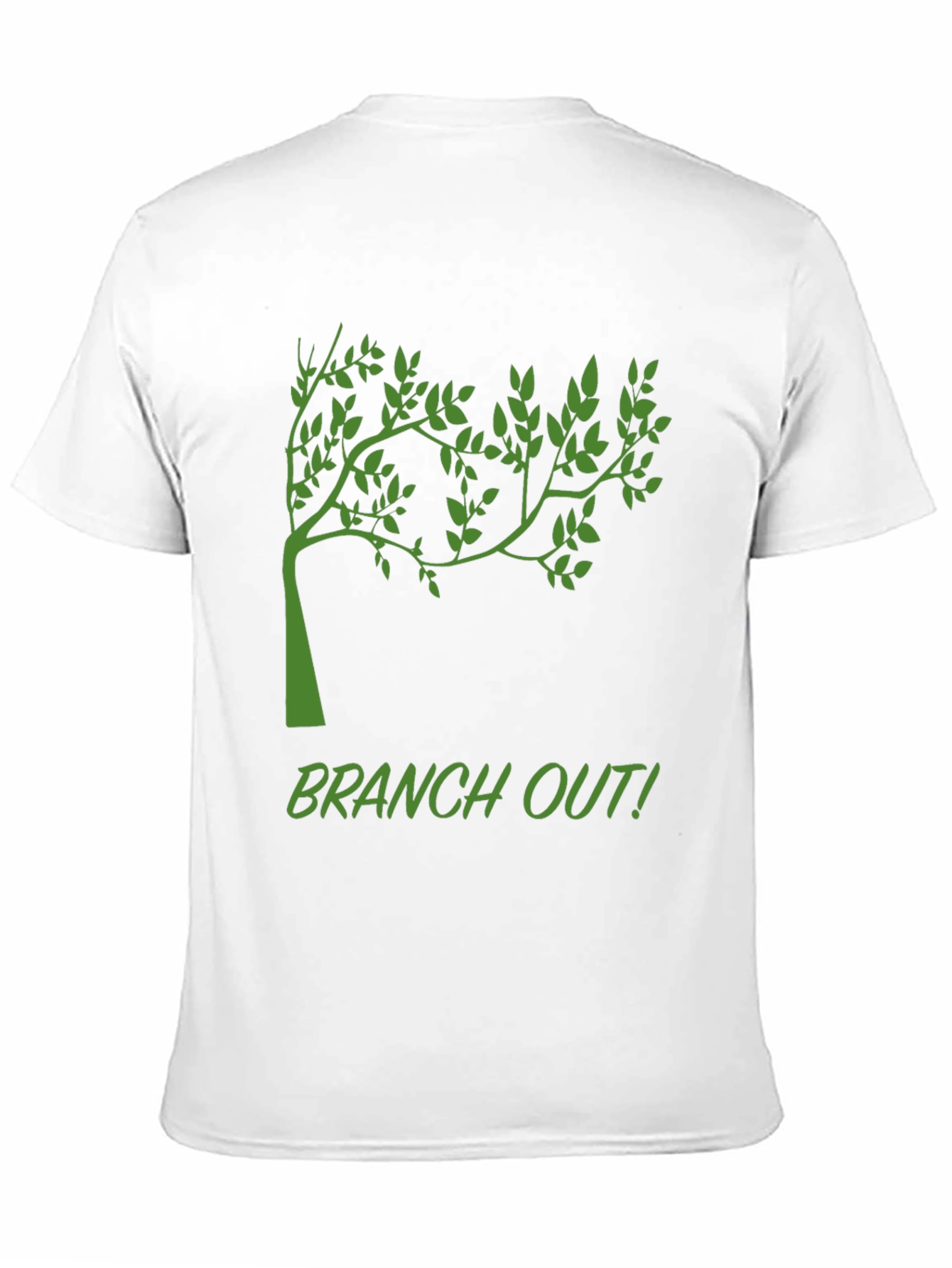 Branch Out Black T-Shirt - Nature Inspired Tee