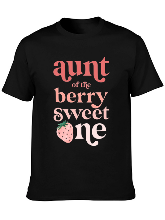 Aunt of the Berry Sweet One T-Shirt