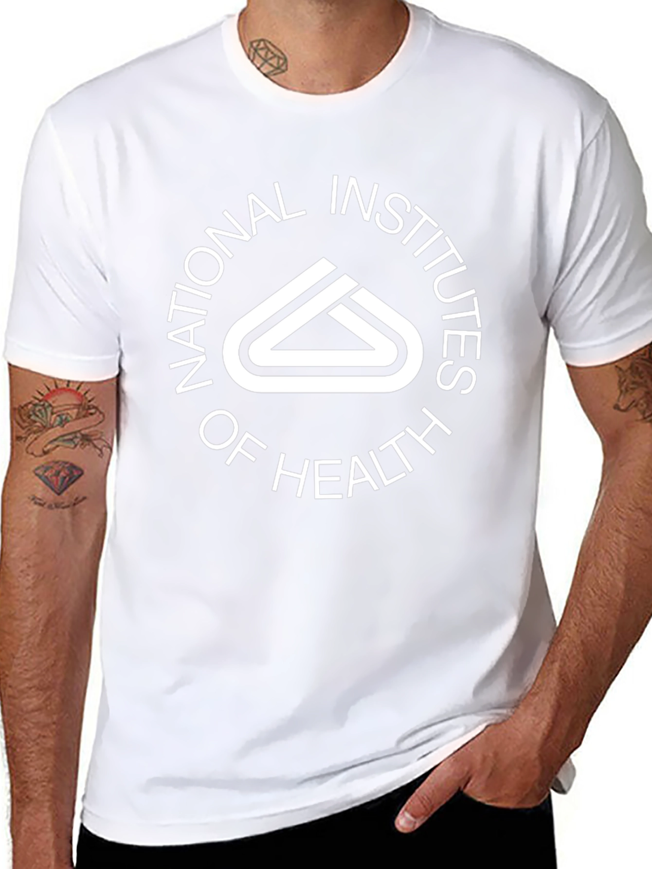 NIH T-Shirt - National Institutes of Health Graphic Tee