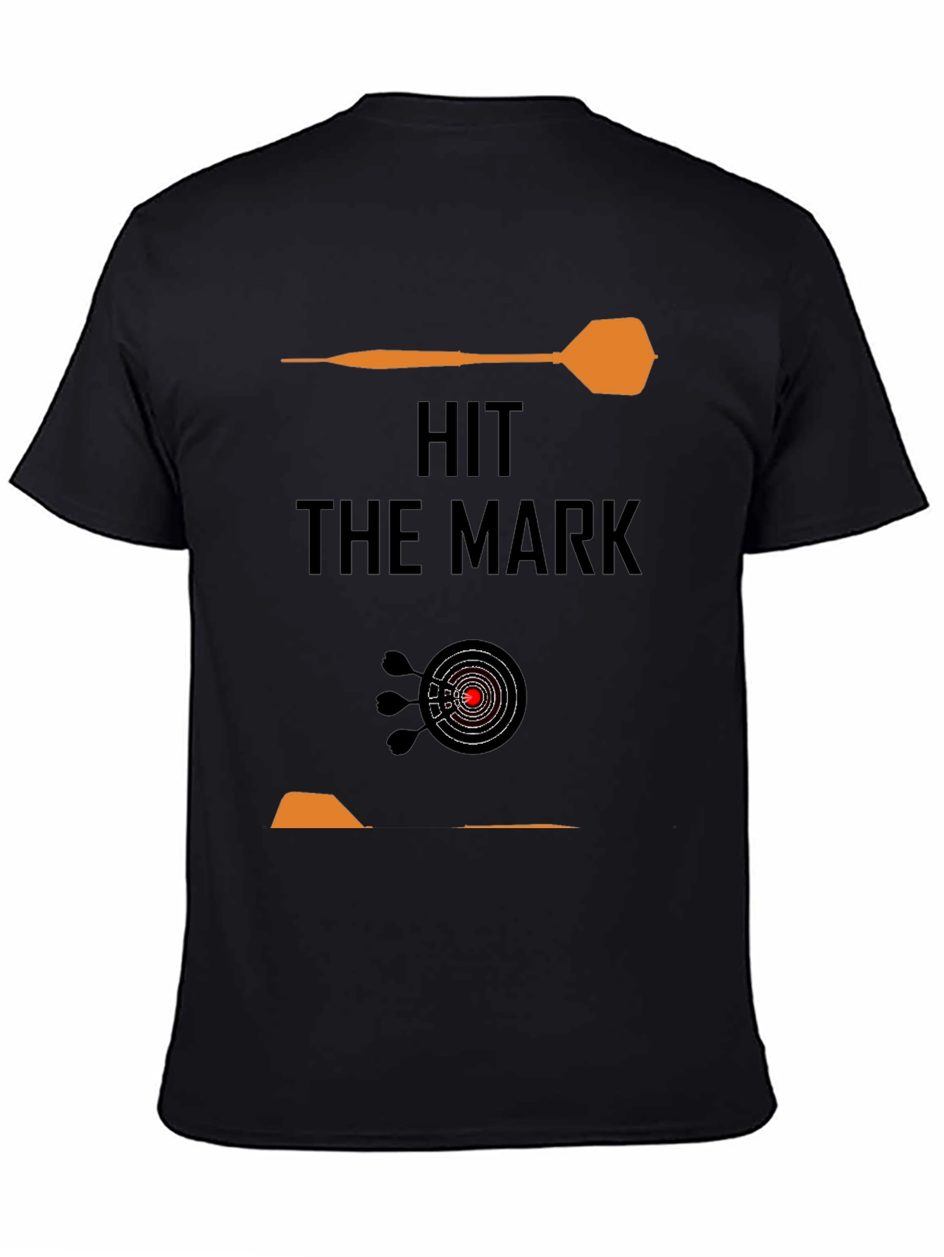 Hit the Mark Graphic Tee - Dartboard Design