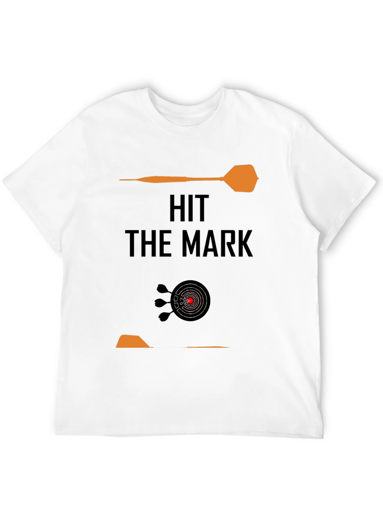 Hit the Mark Graphic Tee - Dartboard Design