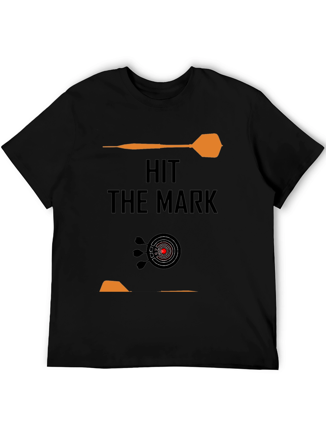 Hit the Mark Graphic Tee - Dartboard Design