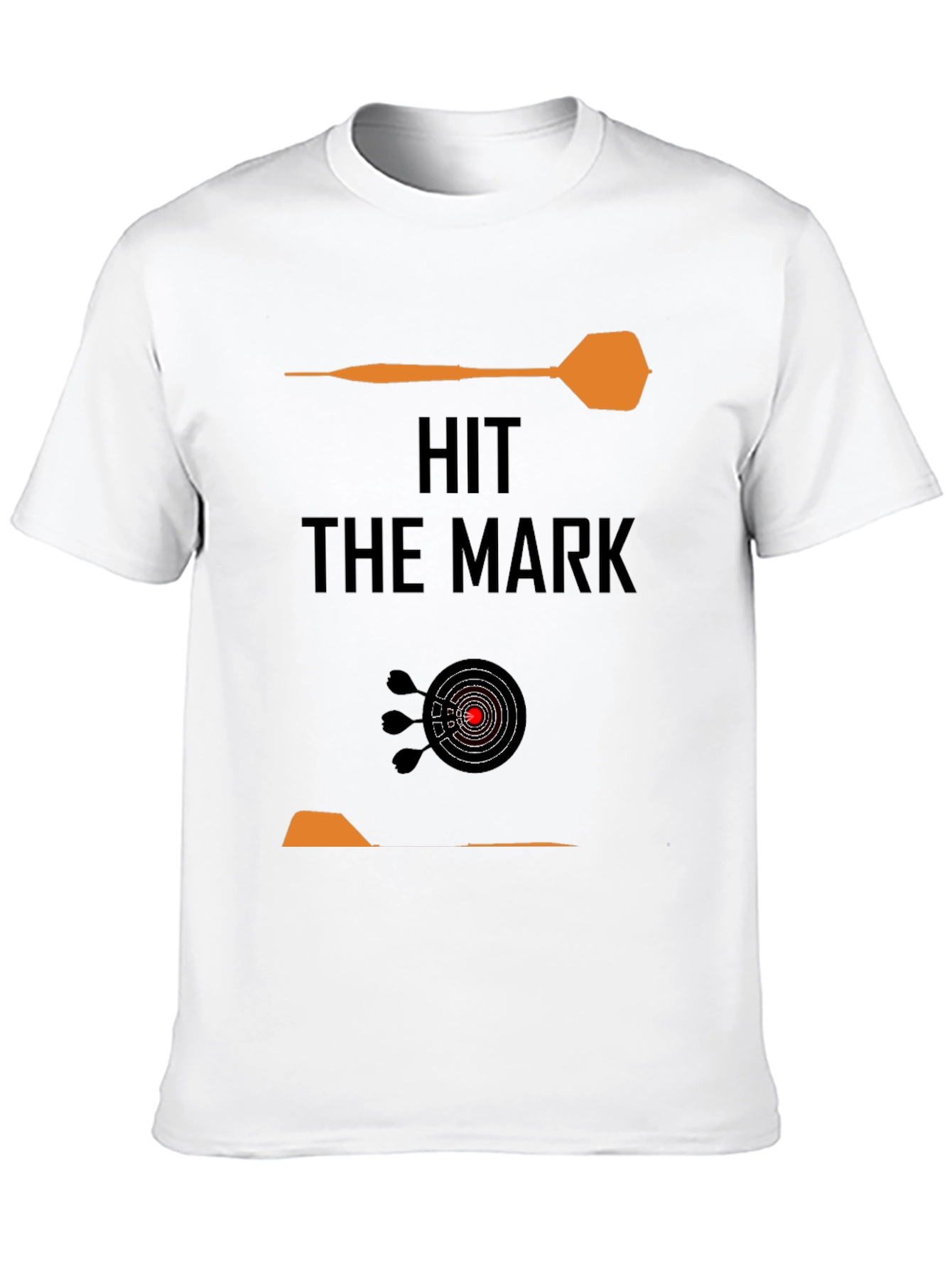Hit the Mark Graphic Tee - Dartboard Design