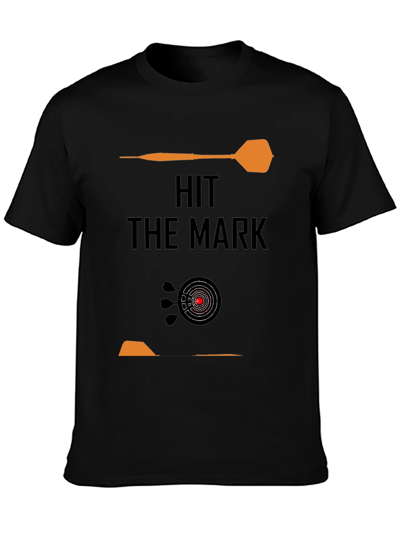 Hit the Mark Graphic Tee - Dartboard Design