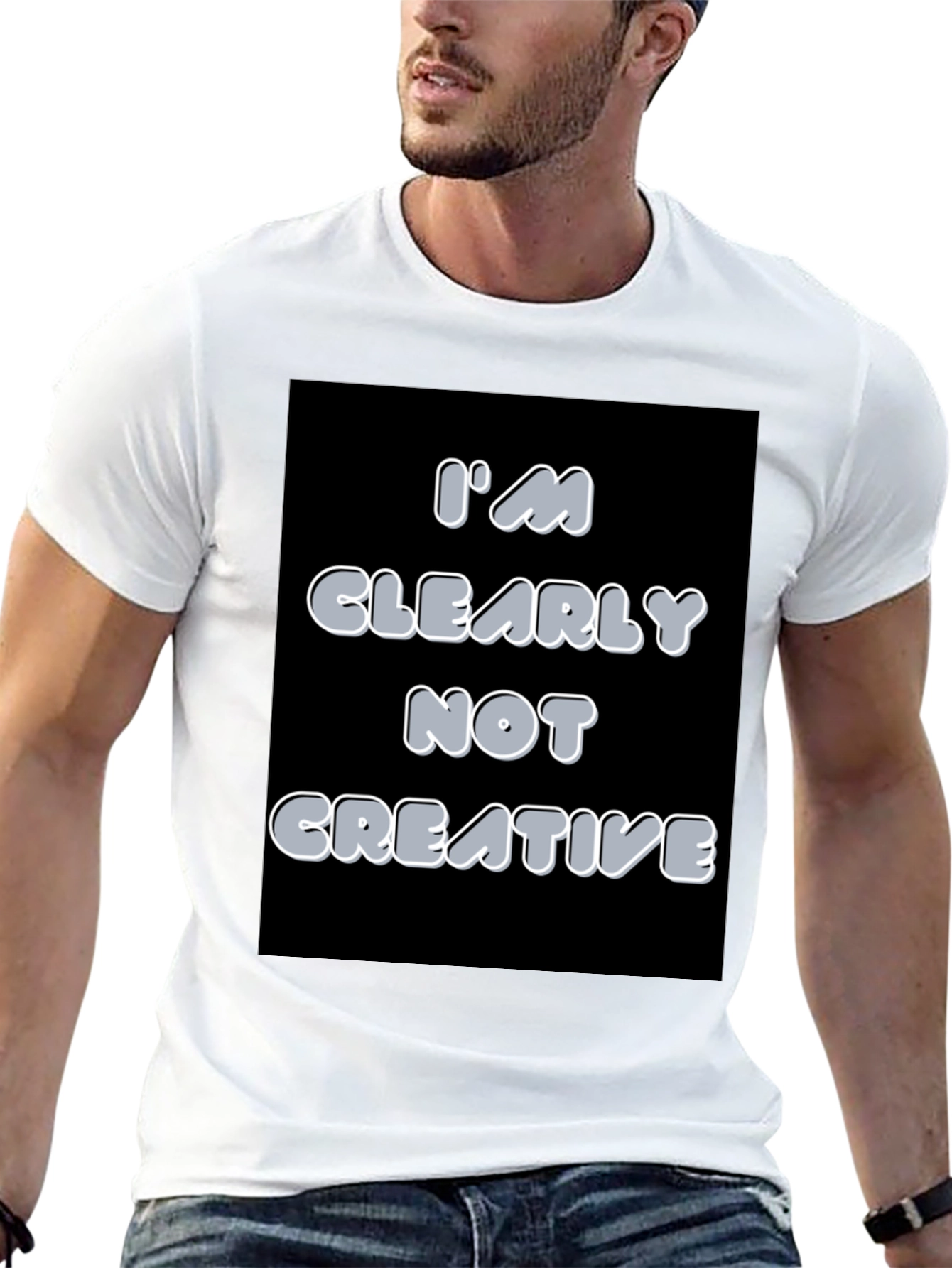 Im Clearly Not Creative Graphic T-Shirt