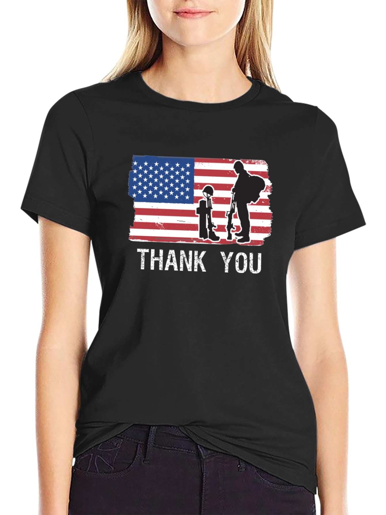 Thank You American Flag T-Shirt