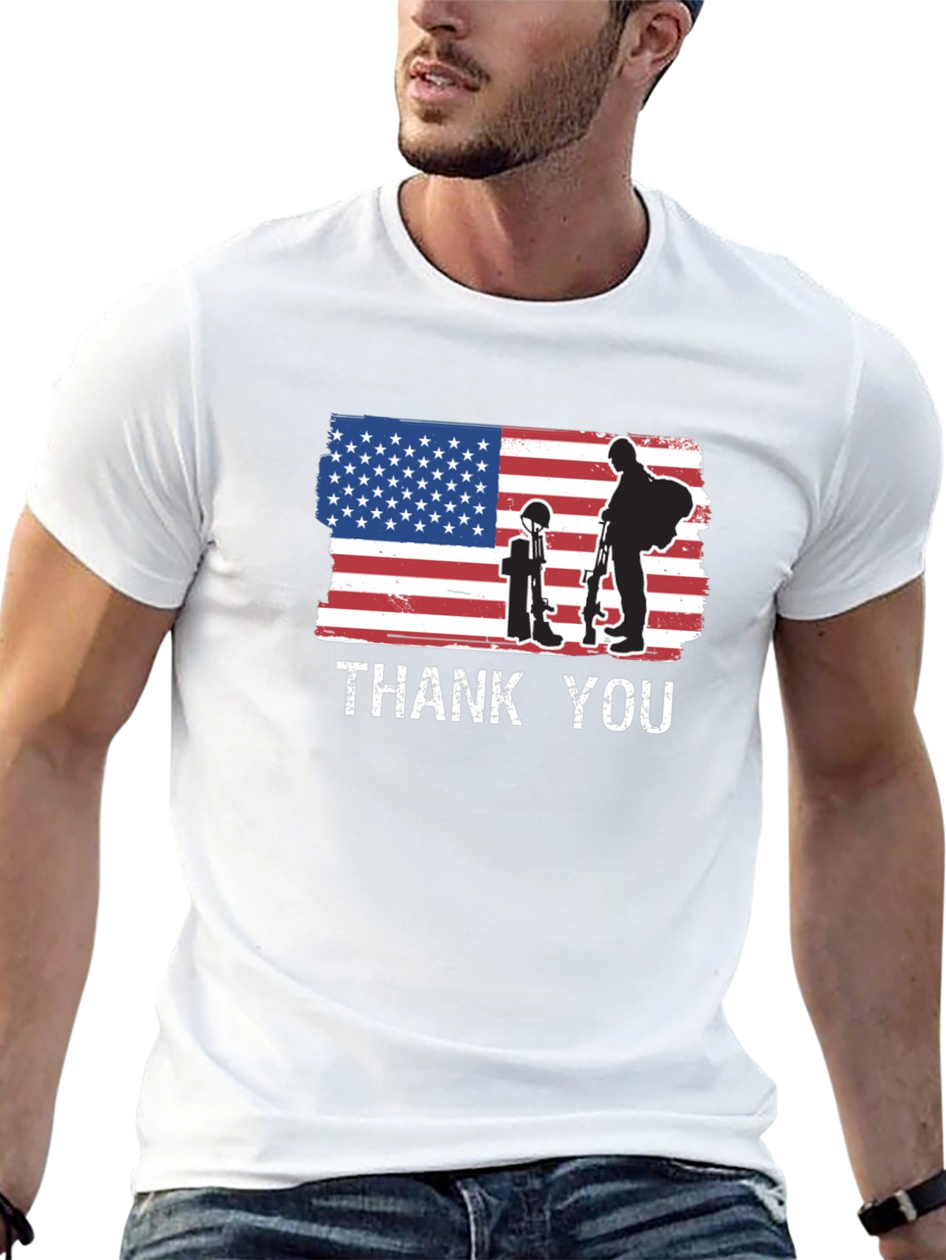 Thank You American Flag T-Shirt
