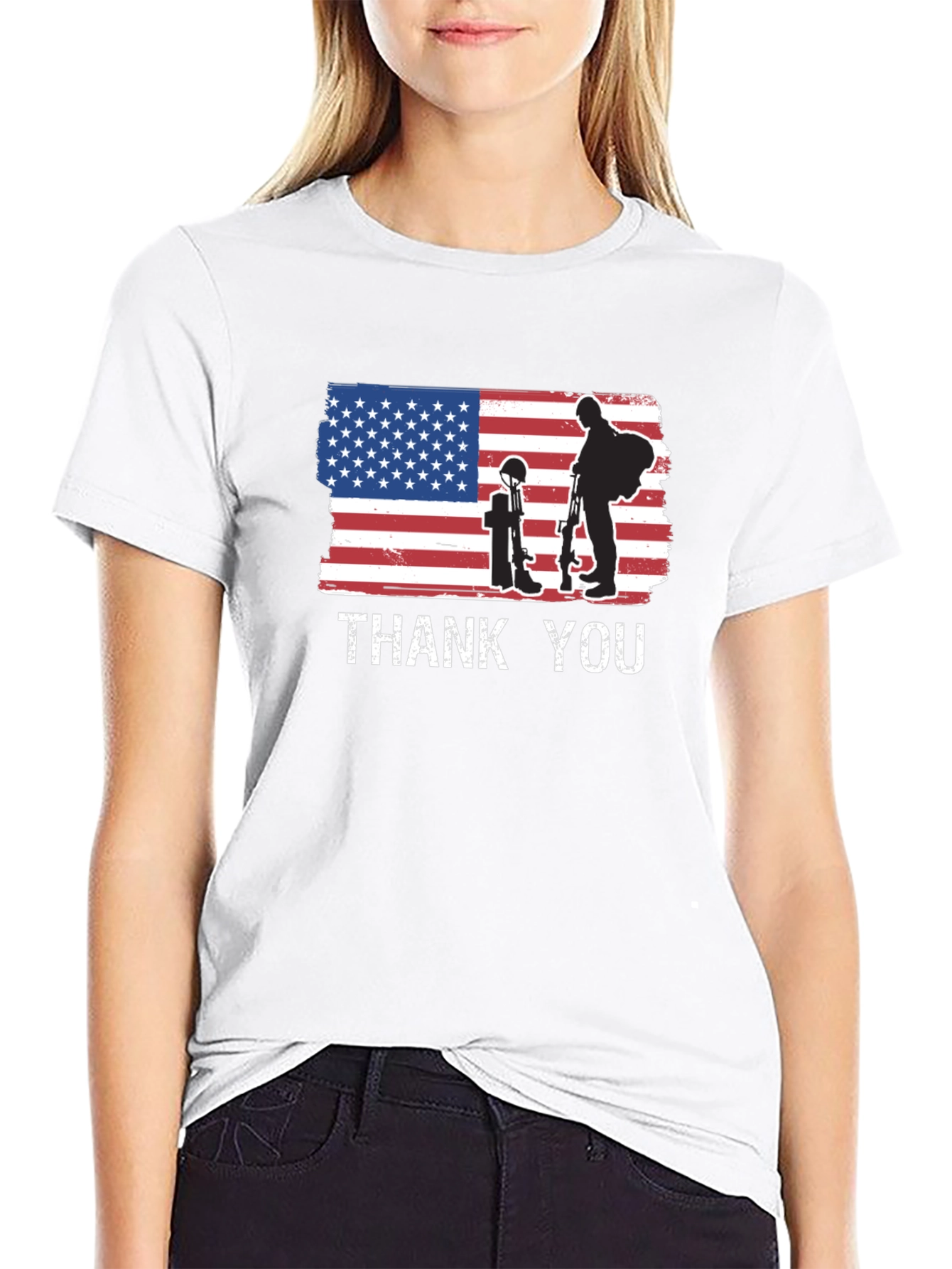 Thank You American Flag T-Shirt