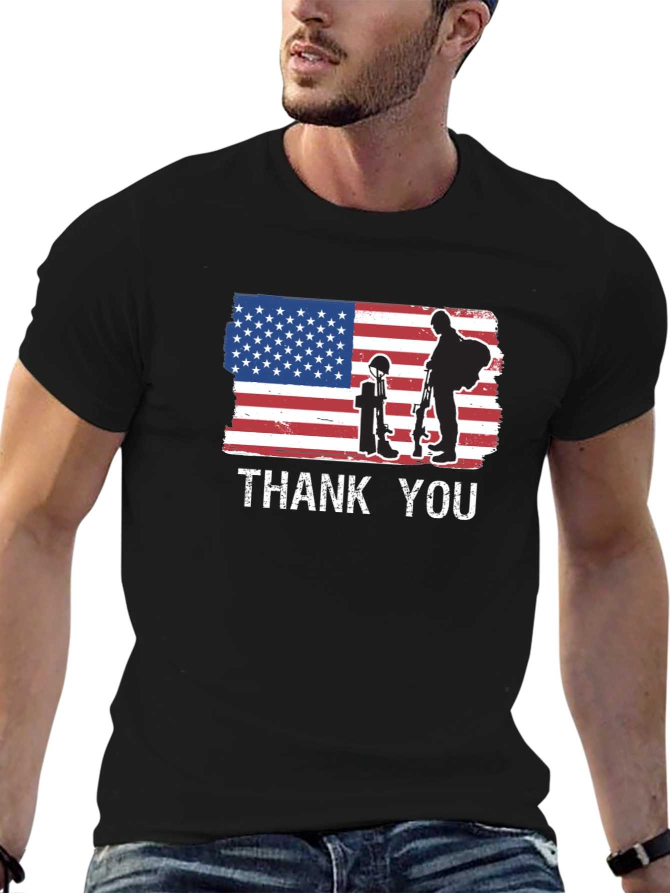 Thank You American Flag T-Shirt