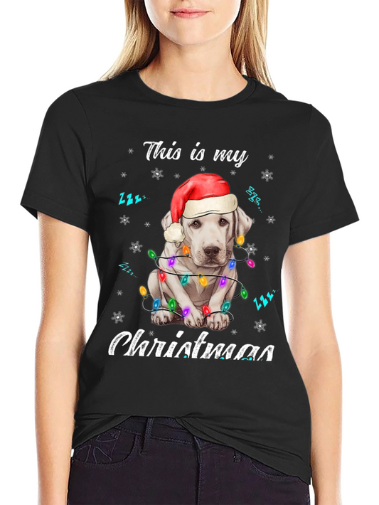 Dog Christmas T-Shirt: Holiday Puppy Tee