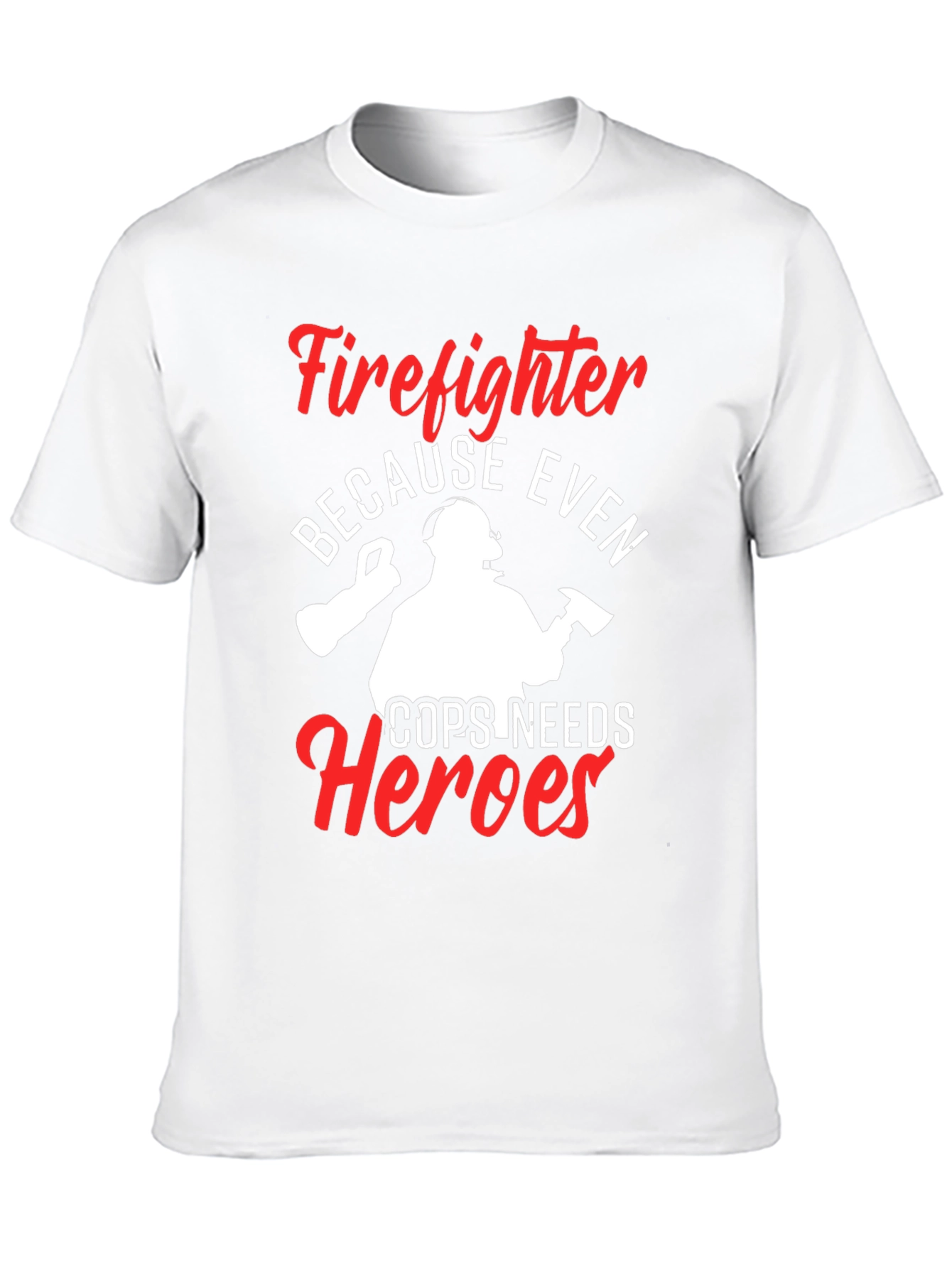 Firefighter Hero Graphic Tee
