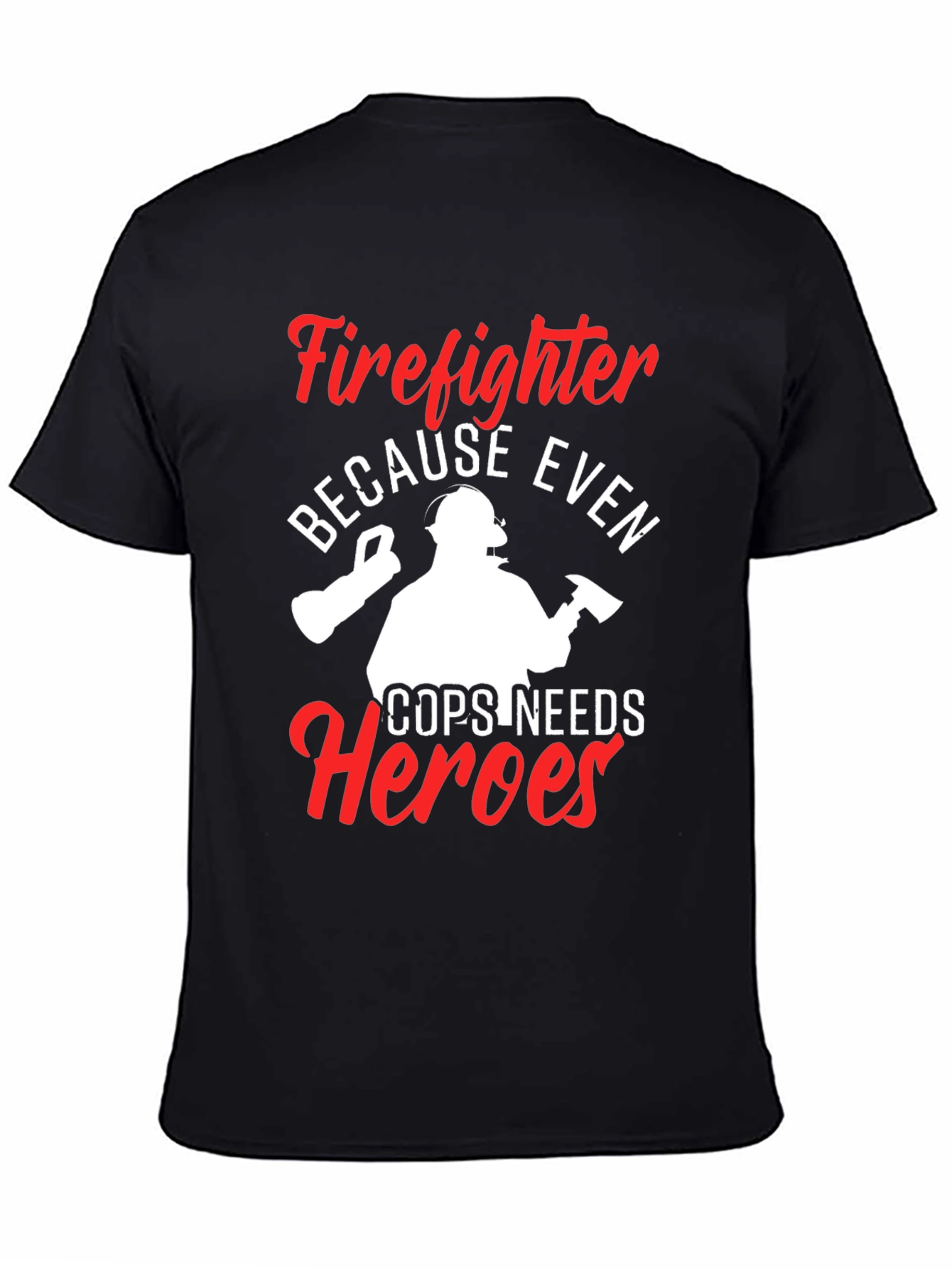 Firefighter Hero Graphic Tee