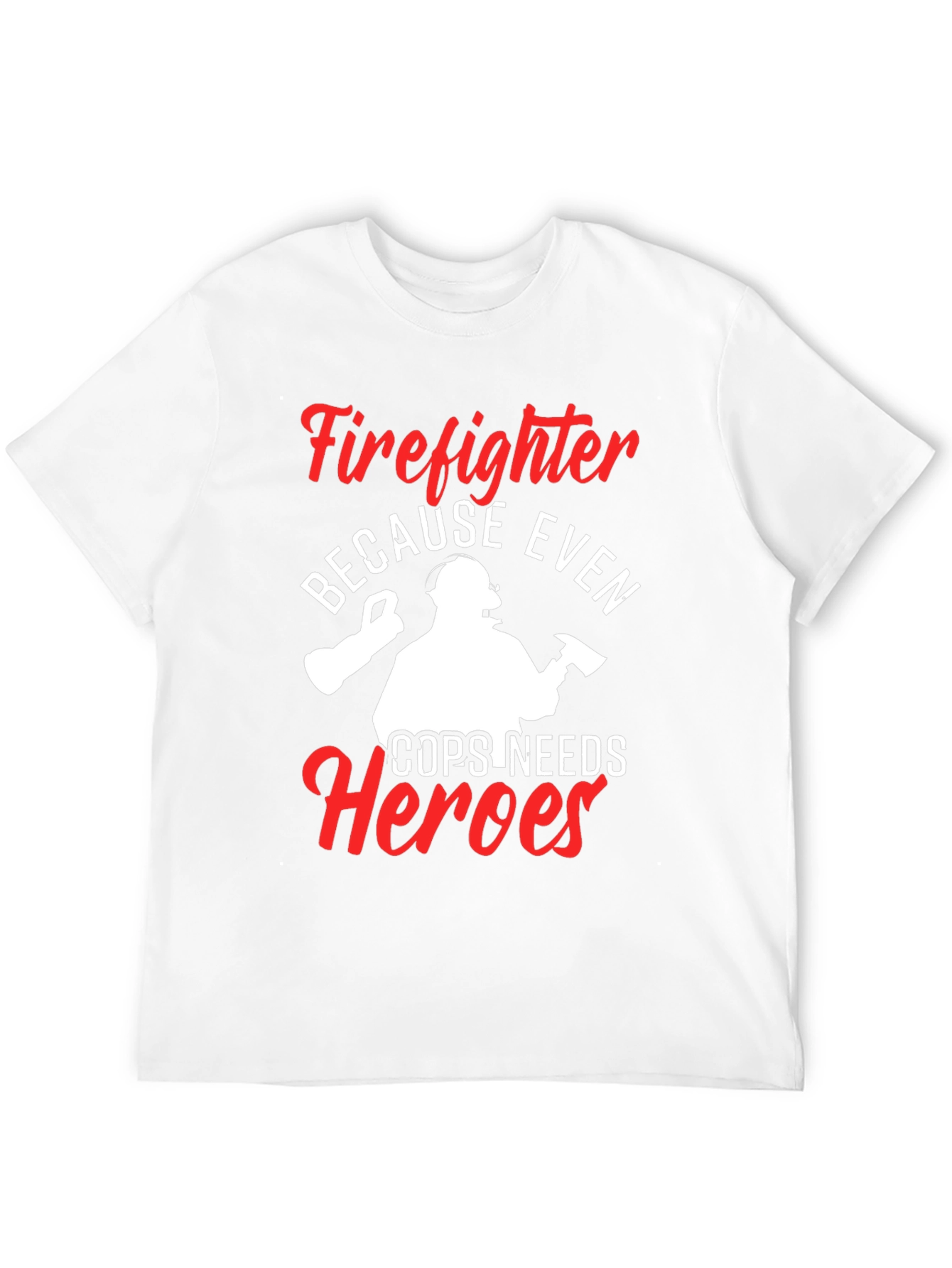 Firefighter Hero Graphic Tee