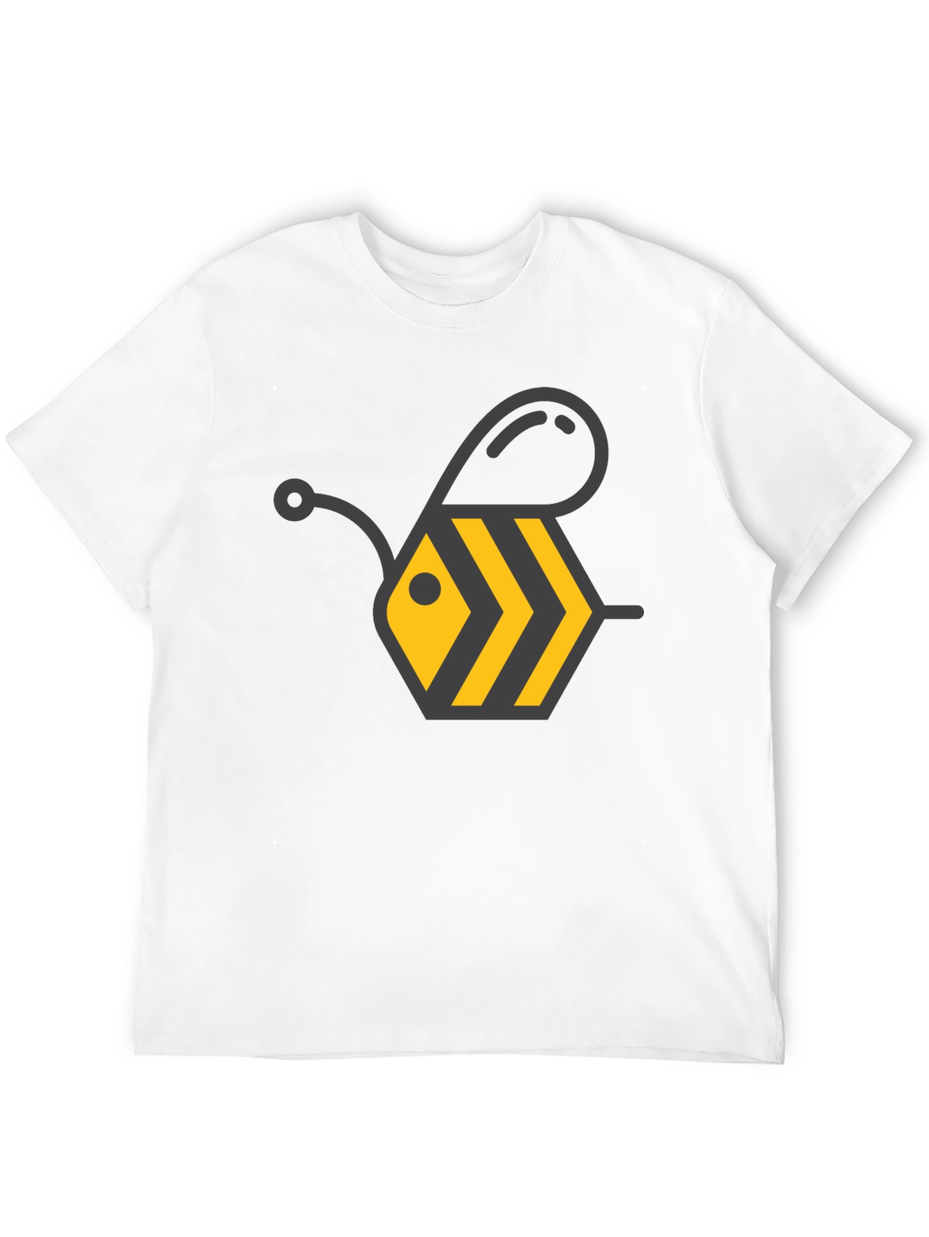 Bee Graphic Black T-Shirt - Stylish Casual Wear