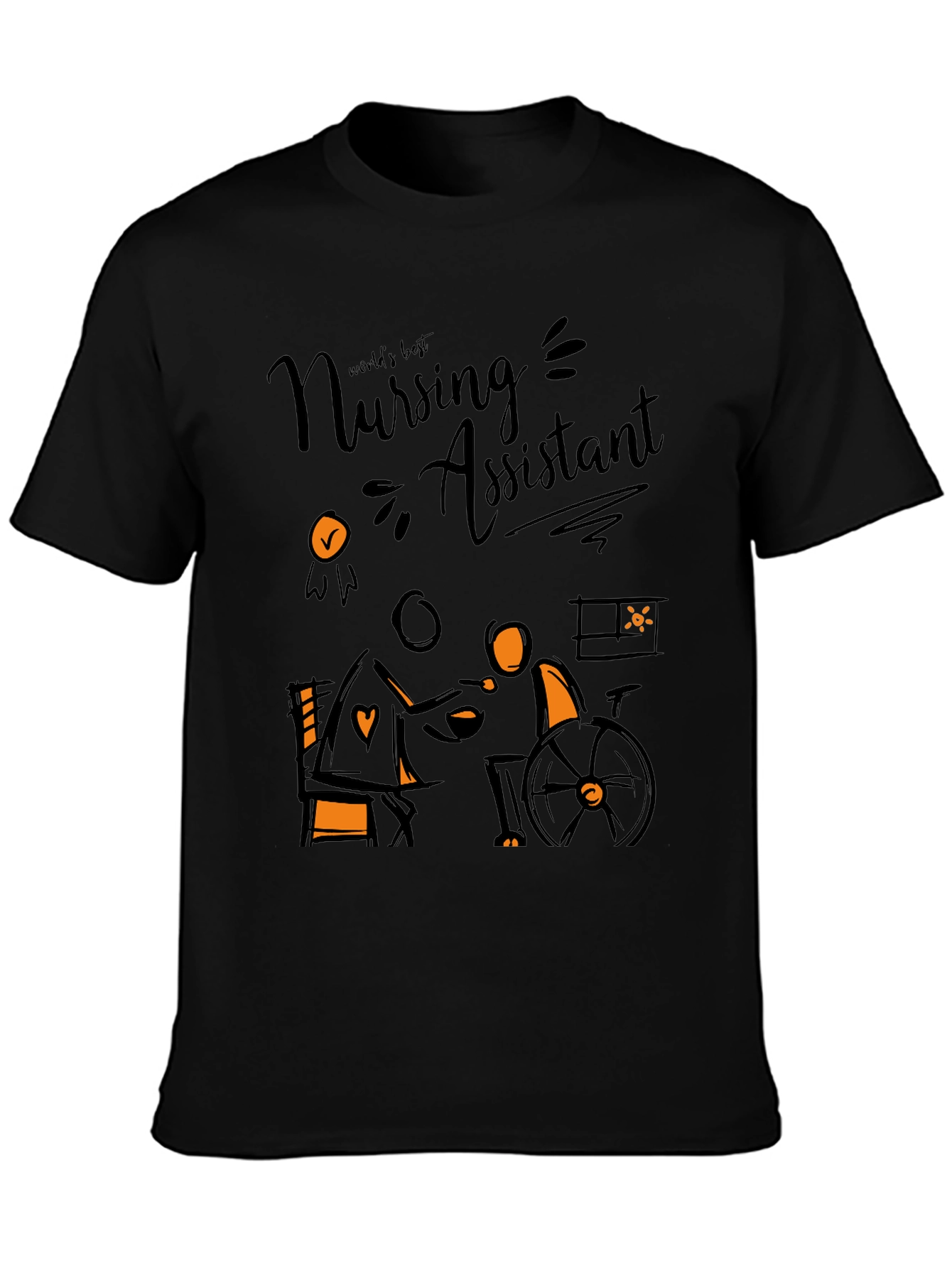 Nursing Assistant Graphic Tee - Caregiver Appreciation