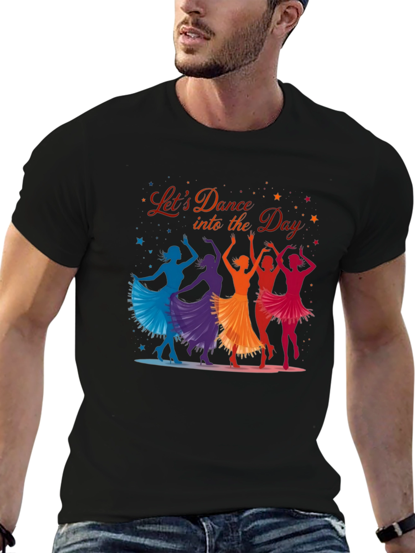 Lets Dance Into the Day Graphic T-Shirt