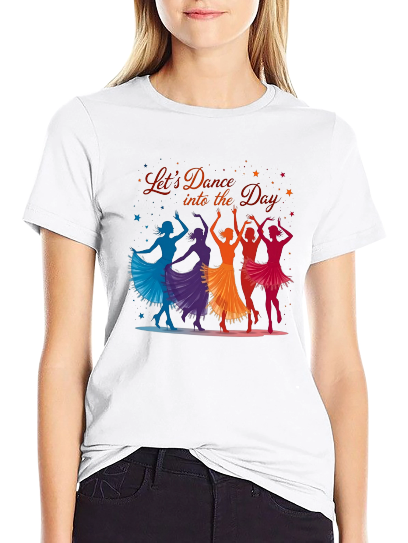 Lets Dance Into the Day Graphic T-Shirt