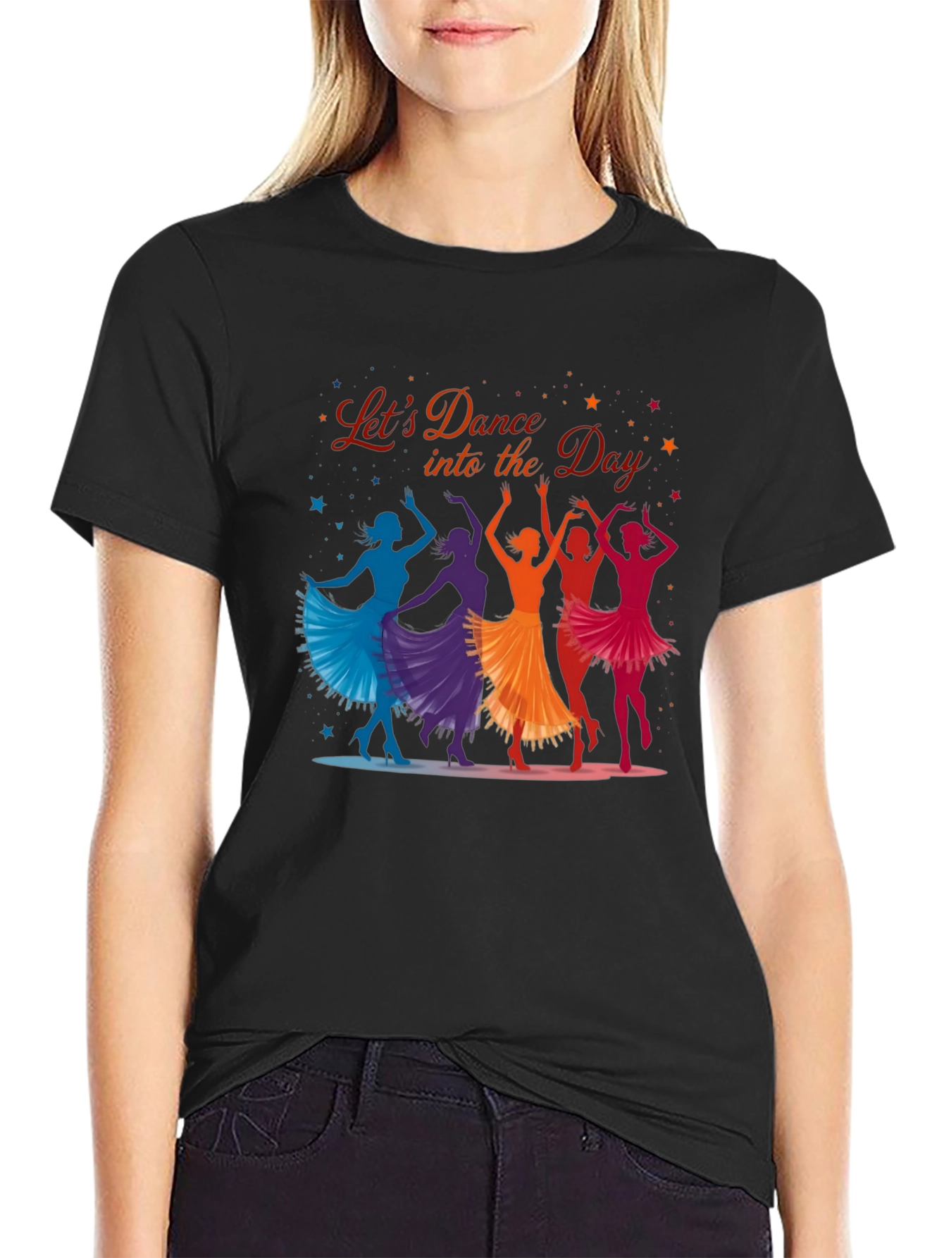 Lets Dance Into the Day Graphic T-Shirt