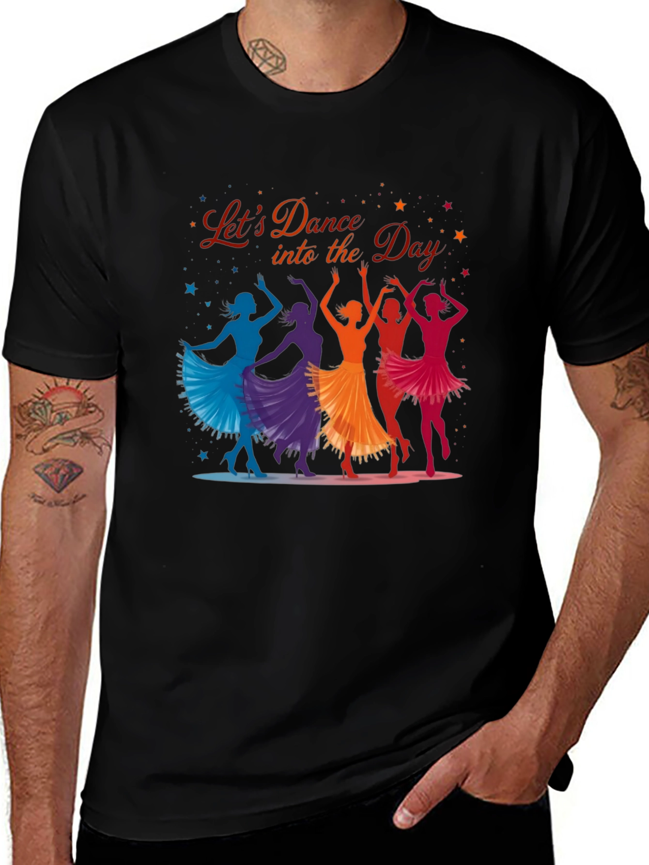 Lets Dance Into the Day Graphic T-Shirt
