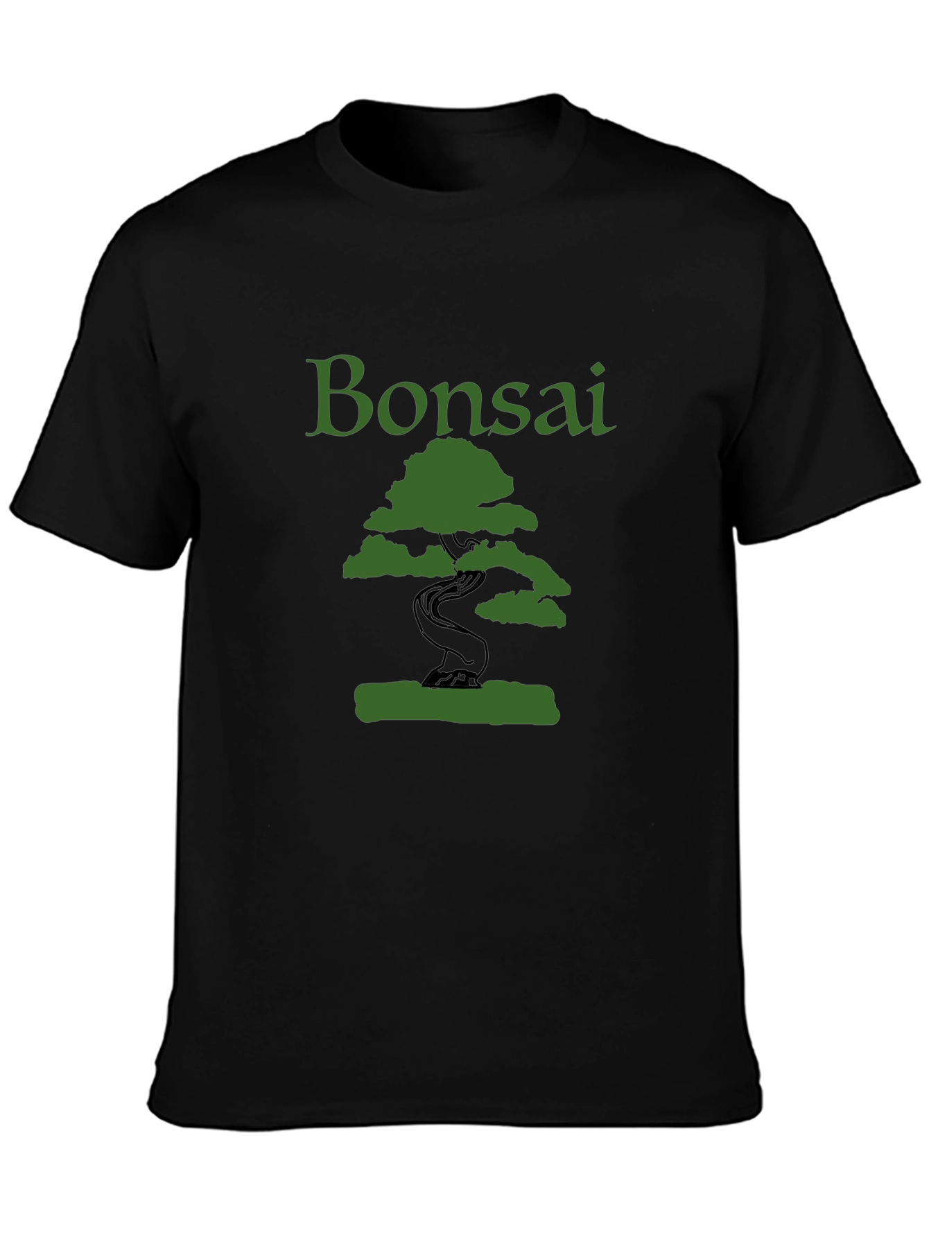Bonsai Tree Graphic Tee - Casual Style