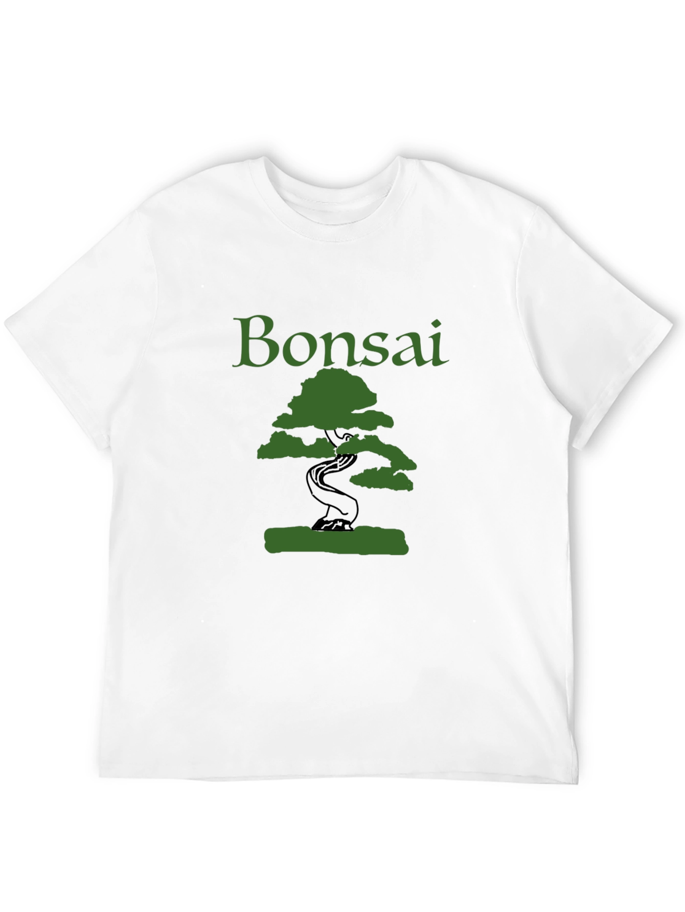 Bonsai Tree Graphic Tee - Casual Style
