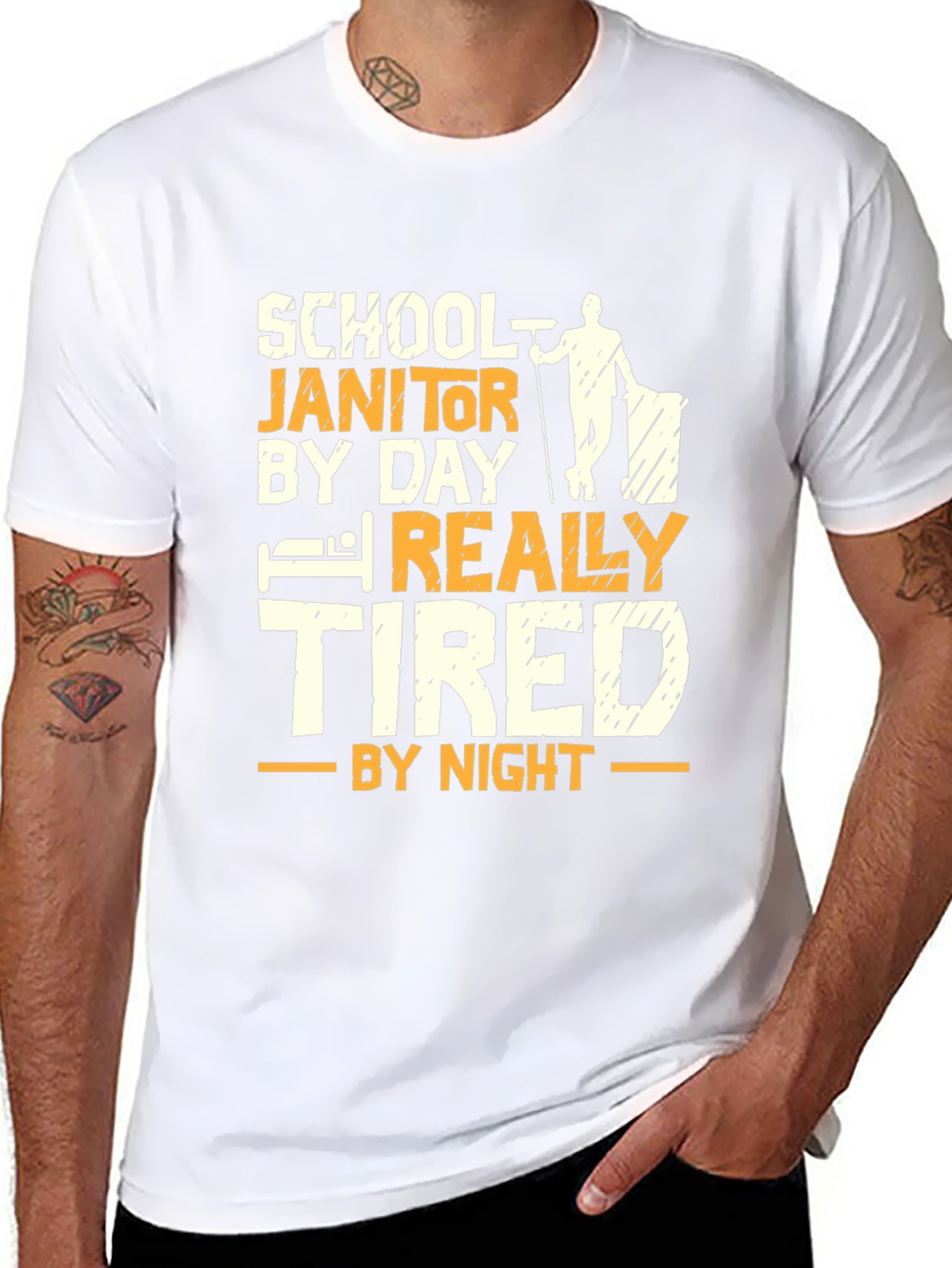 School Janitor By Day T-Shirt