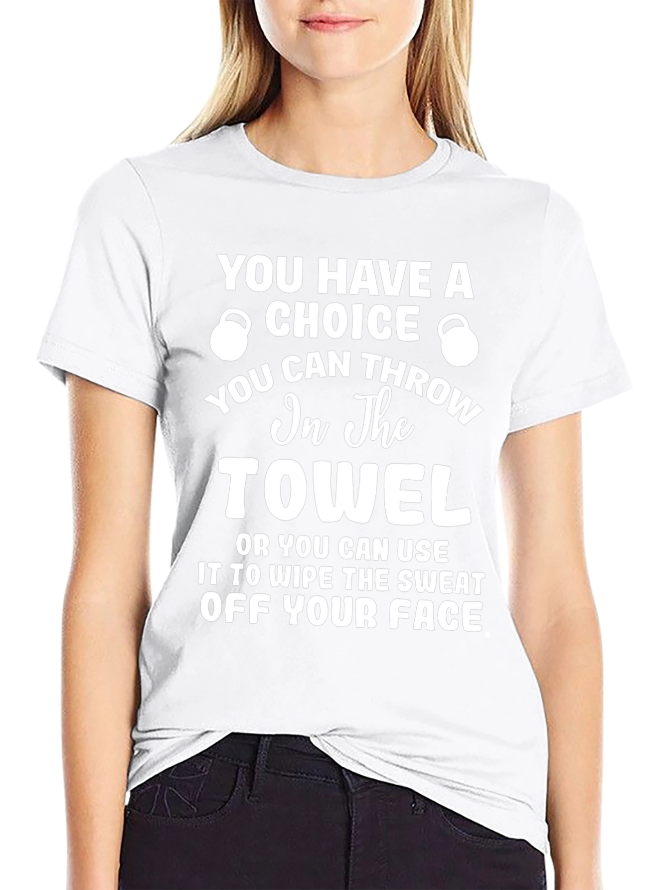 Motivational Gym T-Shirt - Choice is Yours