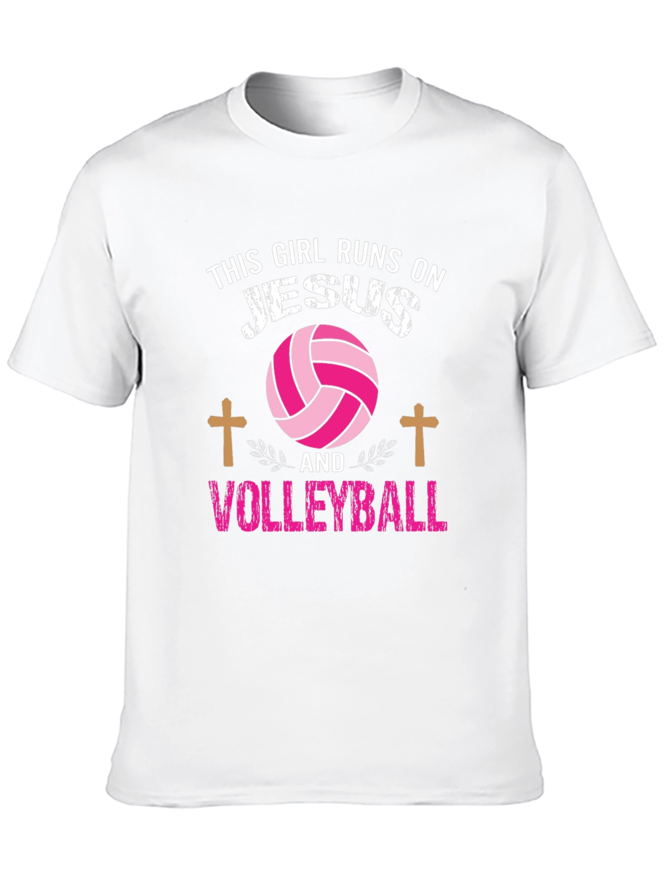 Jesus and Volleyball T-Shirt