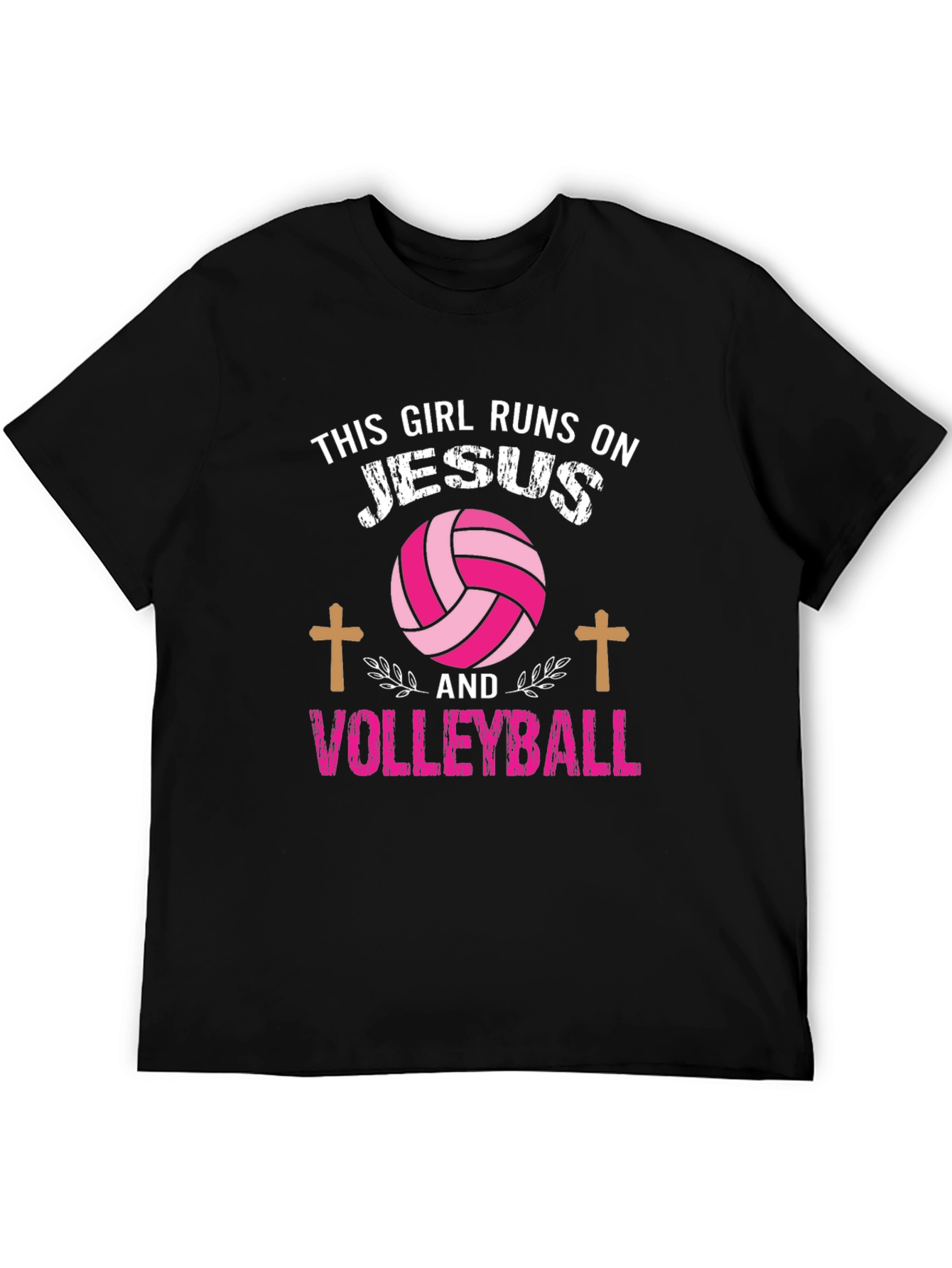 Jesus and Volleyball T-Shirt