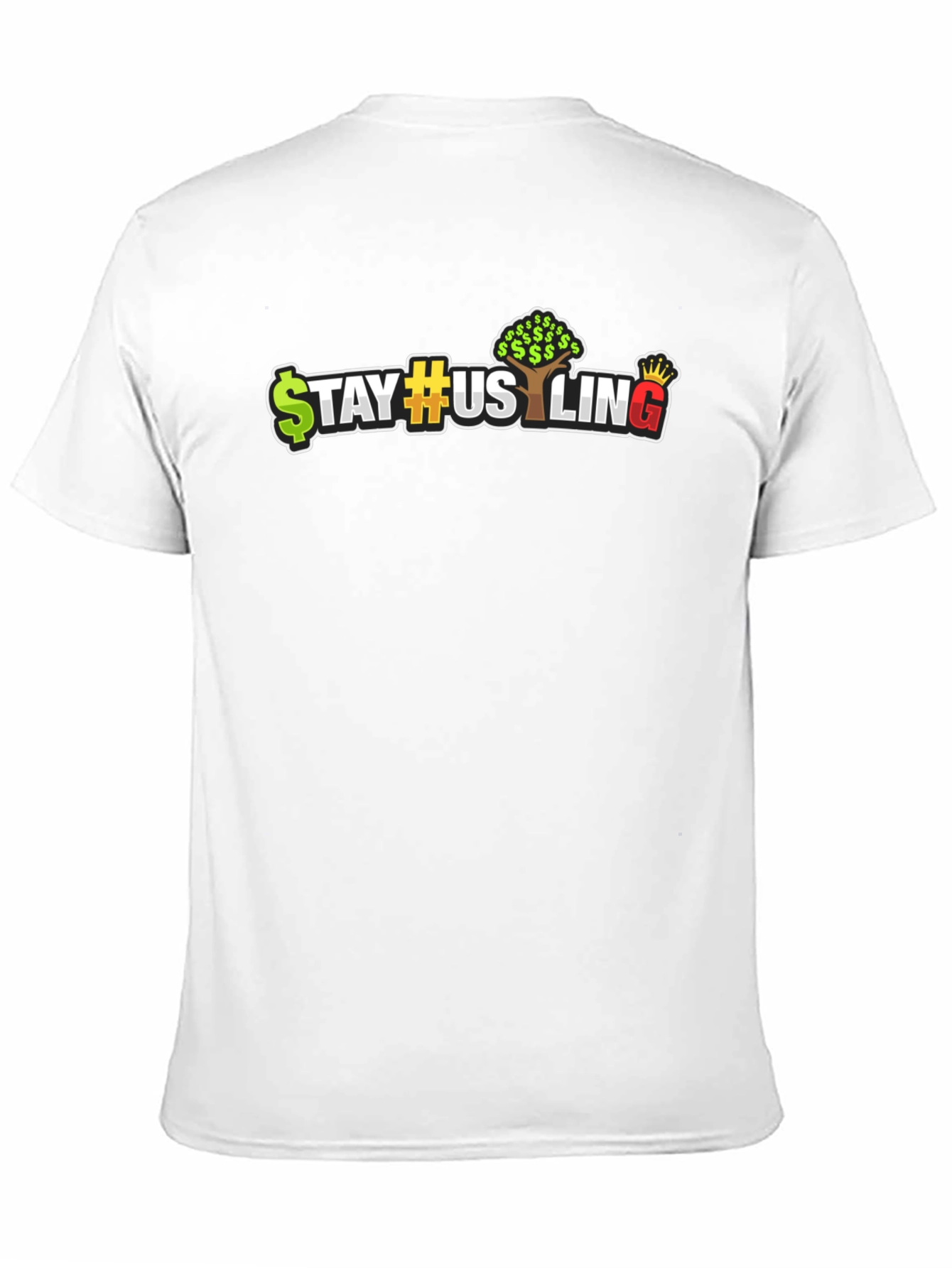 Stay Hustling Graphic Tee - Black
