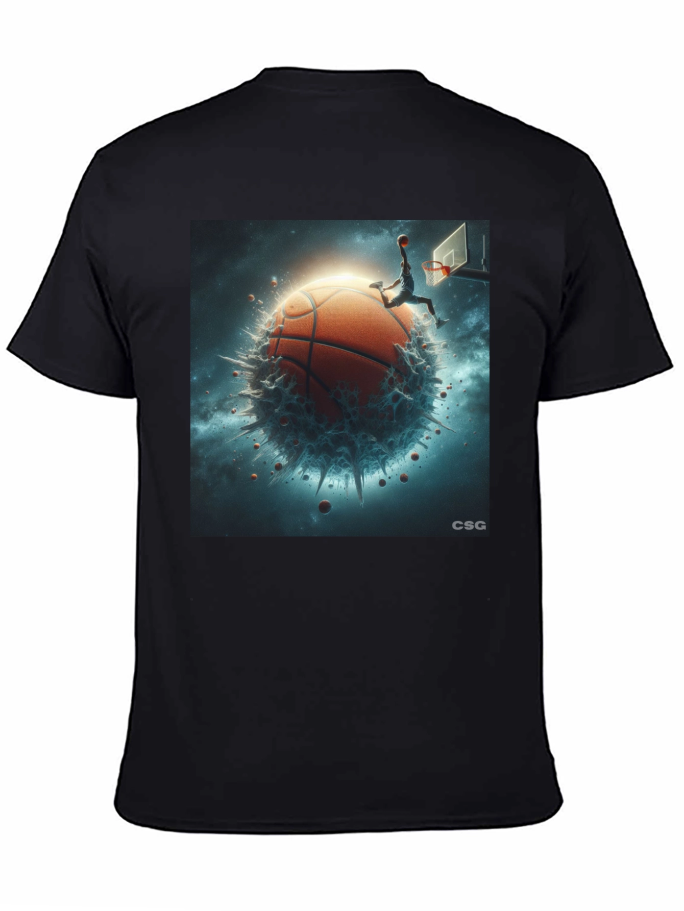 Basketball Planet Graphic T-Shirt