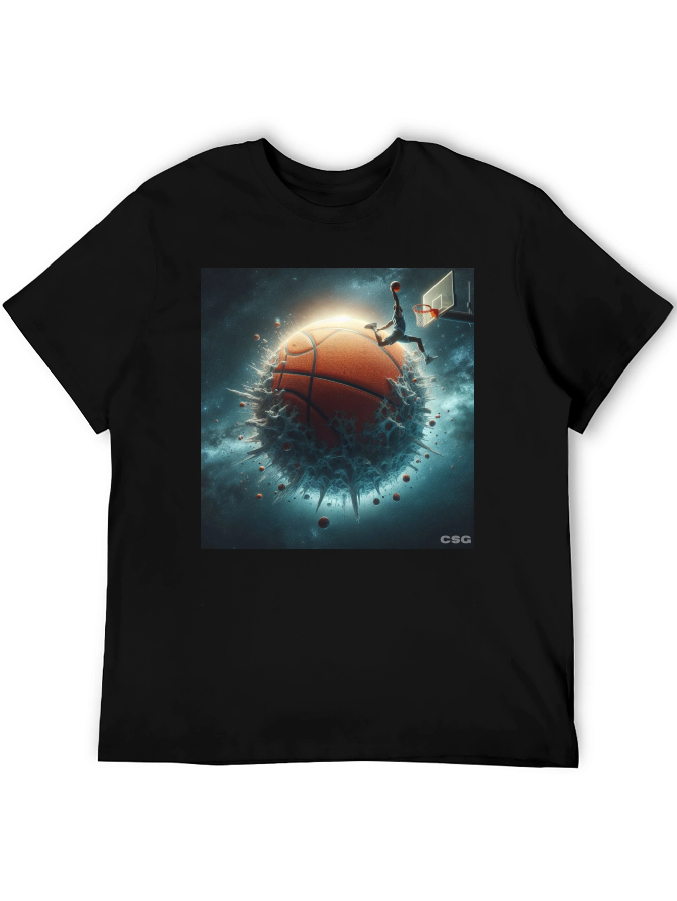 Basketball Planet Graphic T-Shirt