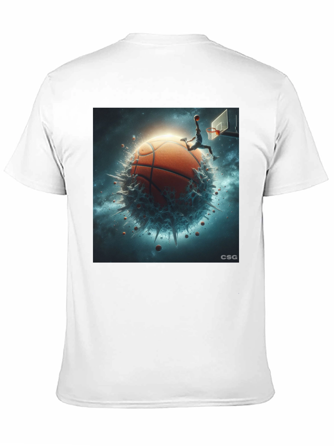 Basketball Planet Graphic T-Shirt