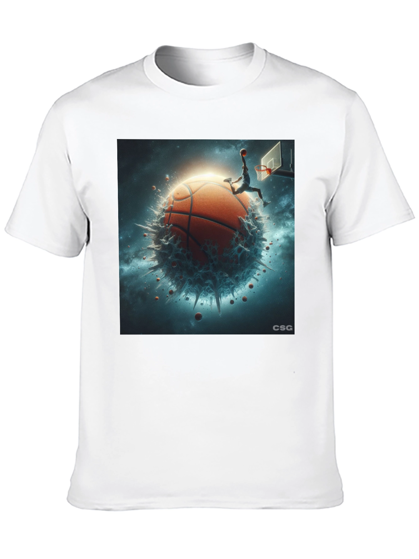 Basketball Planet Graphic T-Shirt