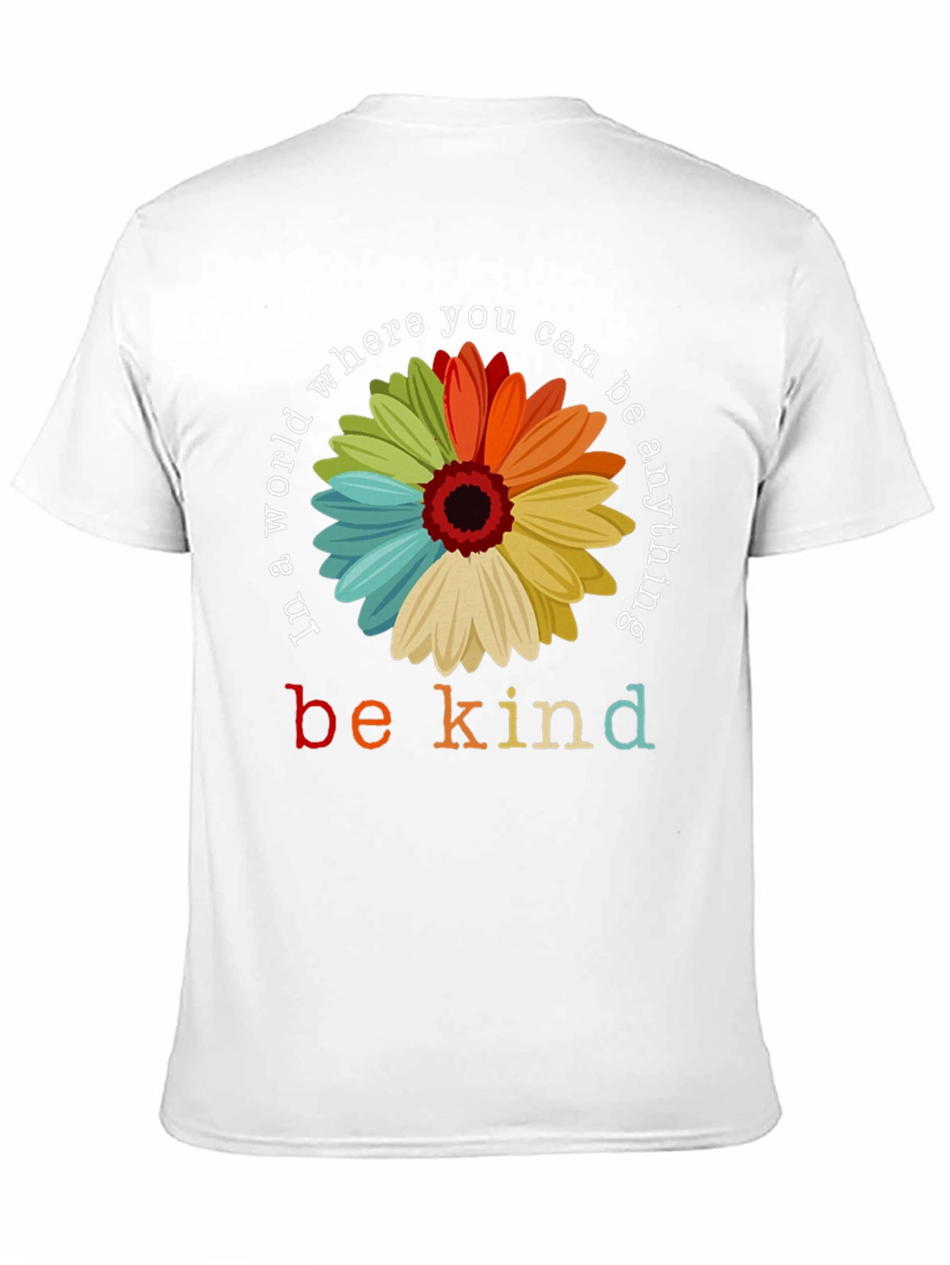 Be Kind Floral Graphic T-Shirt