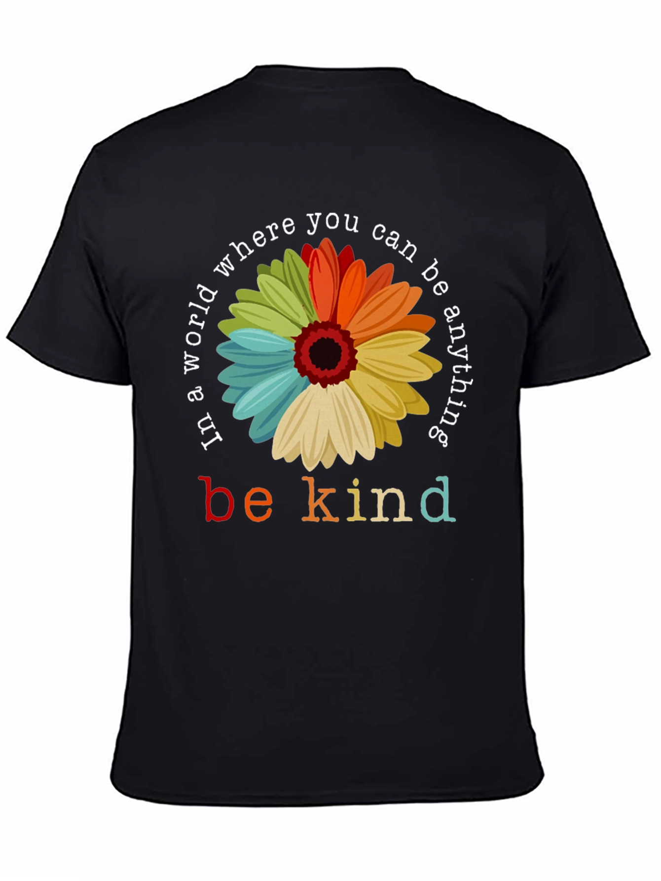 Be Kind Floral Graphic T-Shirt