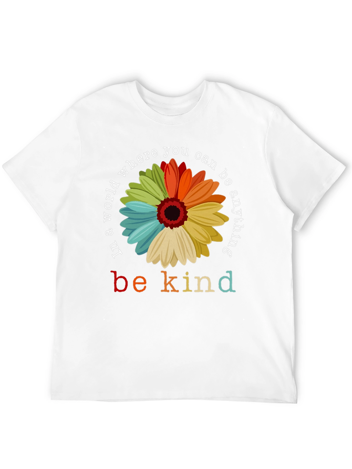 Be Kind Floral Graphic T-Shirt