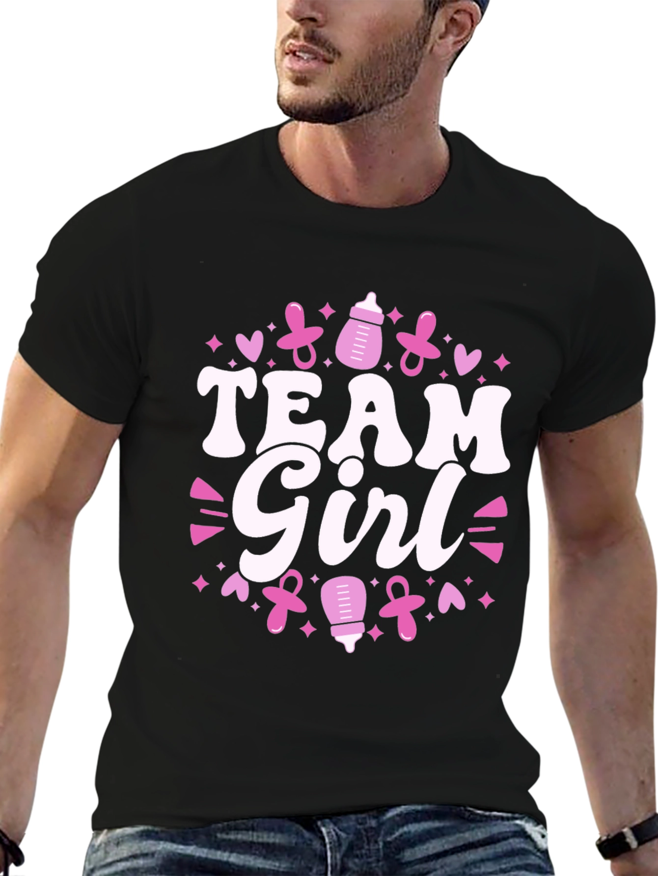Team Girl Gender Reveal T-Shirt