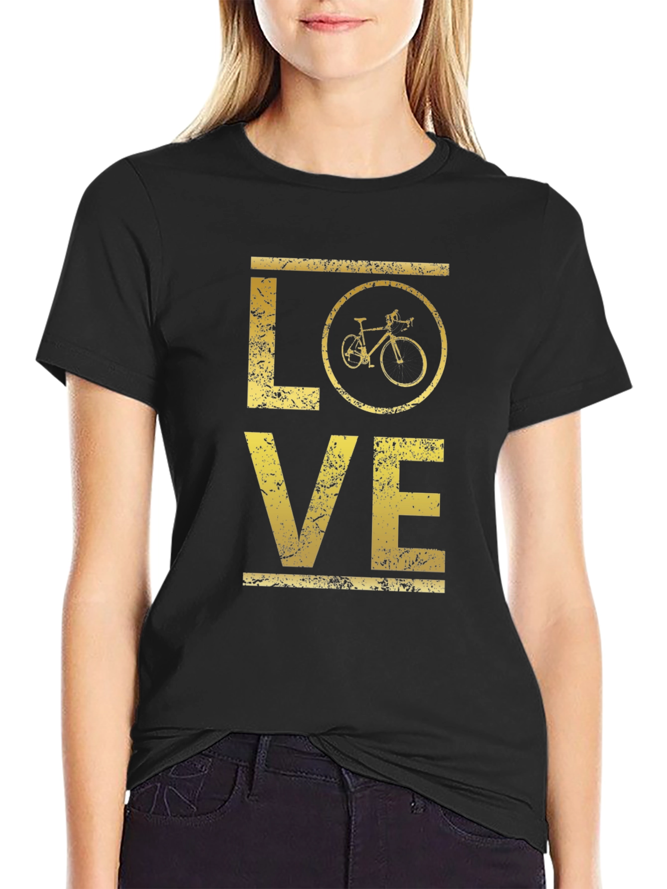 Love Cycling Graphic Tee - Ride in Style