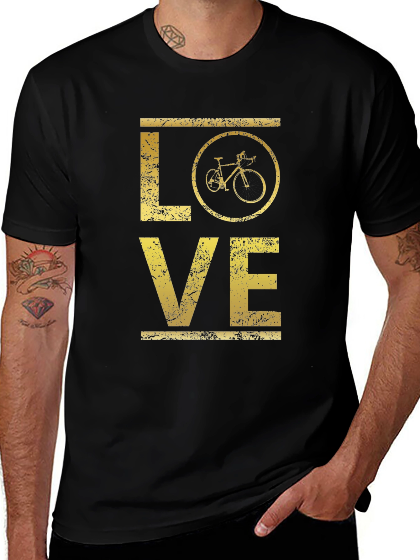 Love Cycling Graphic Tee - Ride in Style