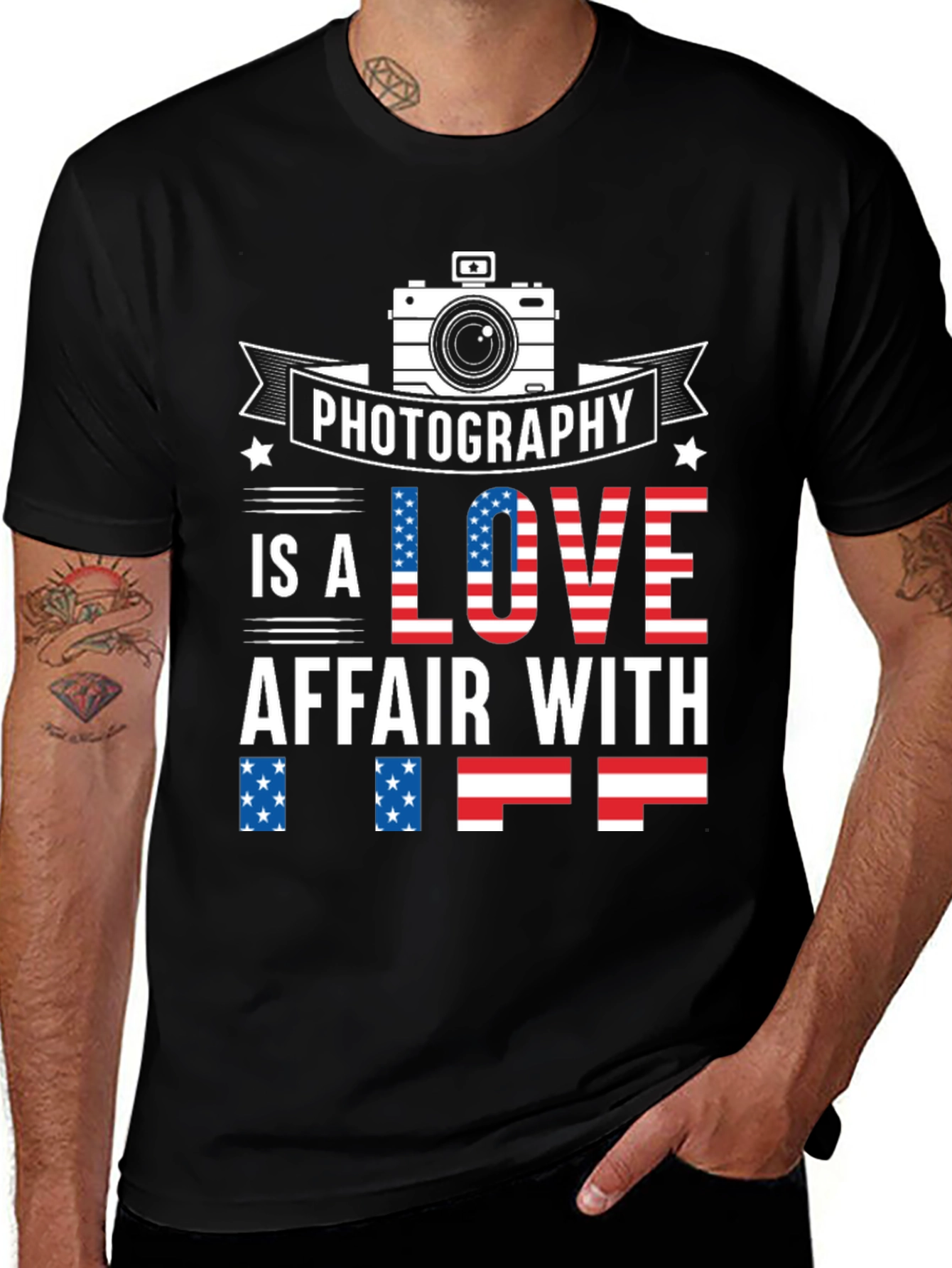 Photography Love Affair Graphic T-Shirt