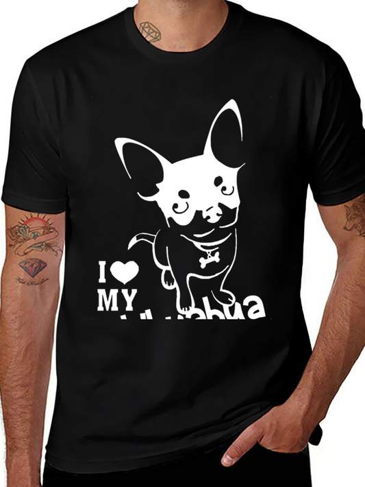I Love My Chihuahua Graphic Tee