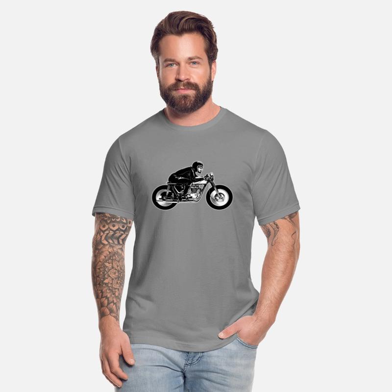 Cafe Racer Motorcyclist (2c)